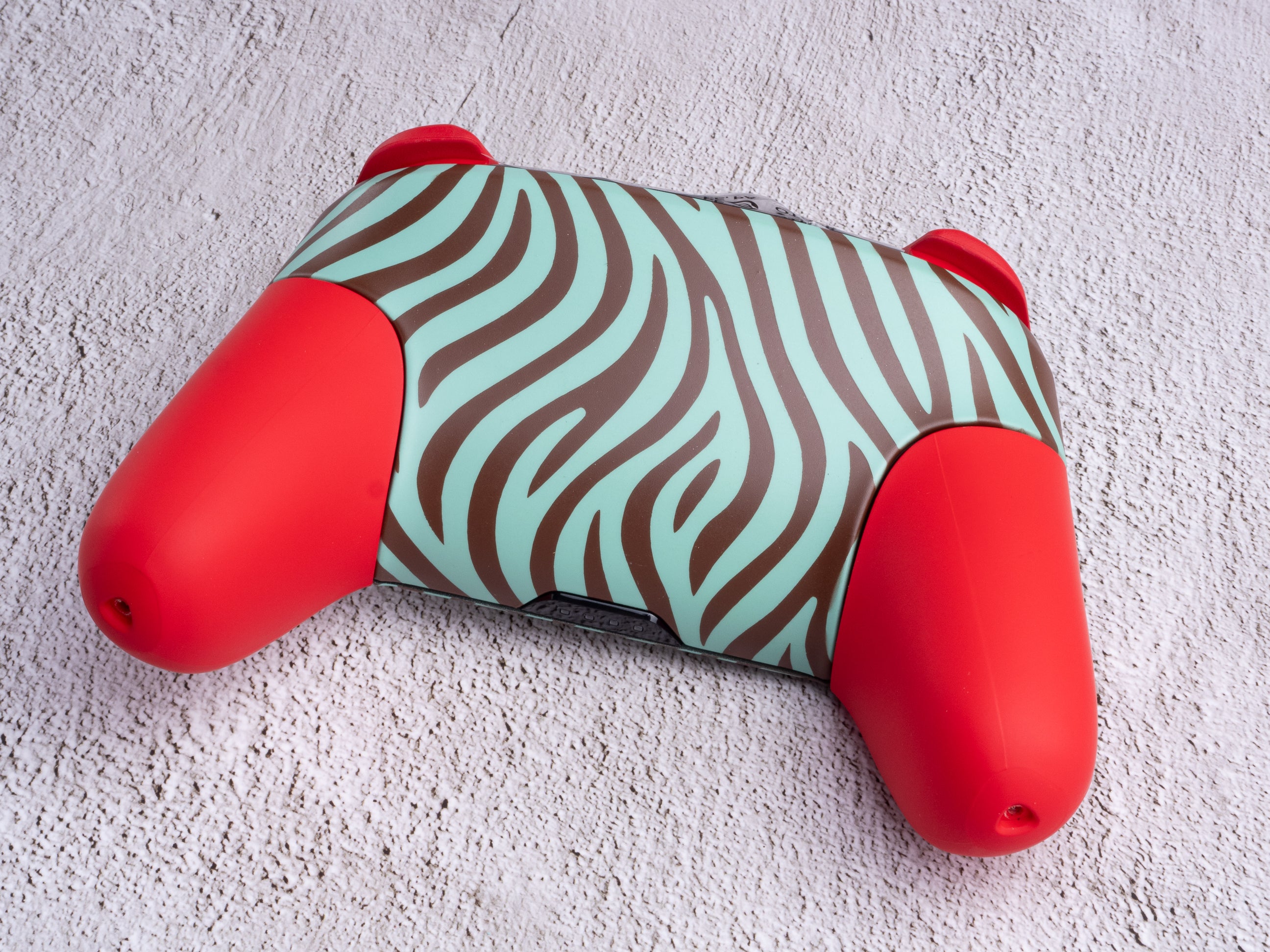 Mint Zebra - Nintendo Switch Custom Controller