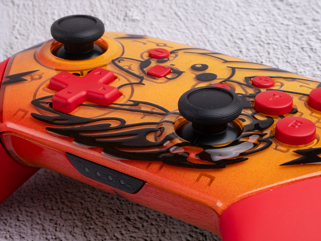 Surfing Pikachu 2.5D - Nintendo Switch Custom Controller