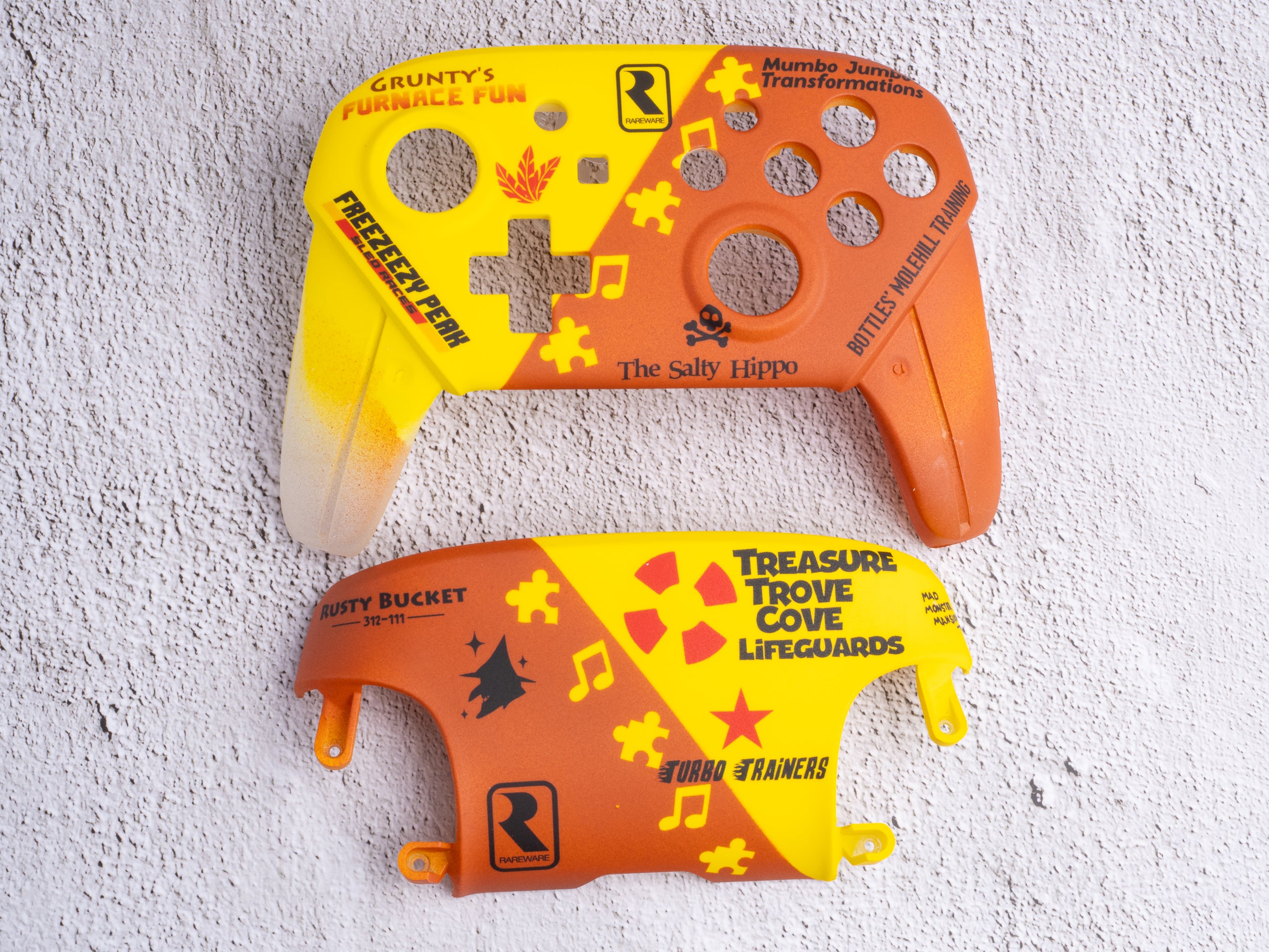 Banjo-Kazooie Sponsors - Nintendo Switch Custom Controller