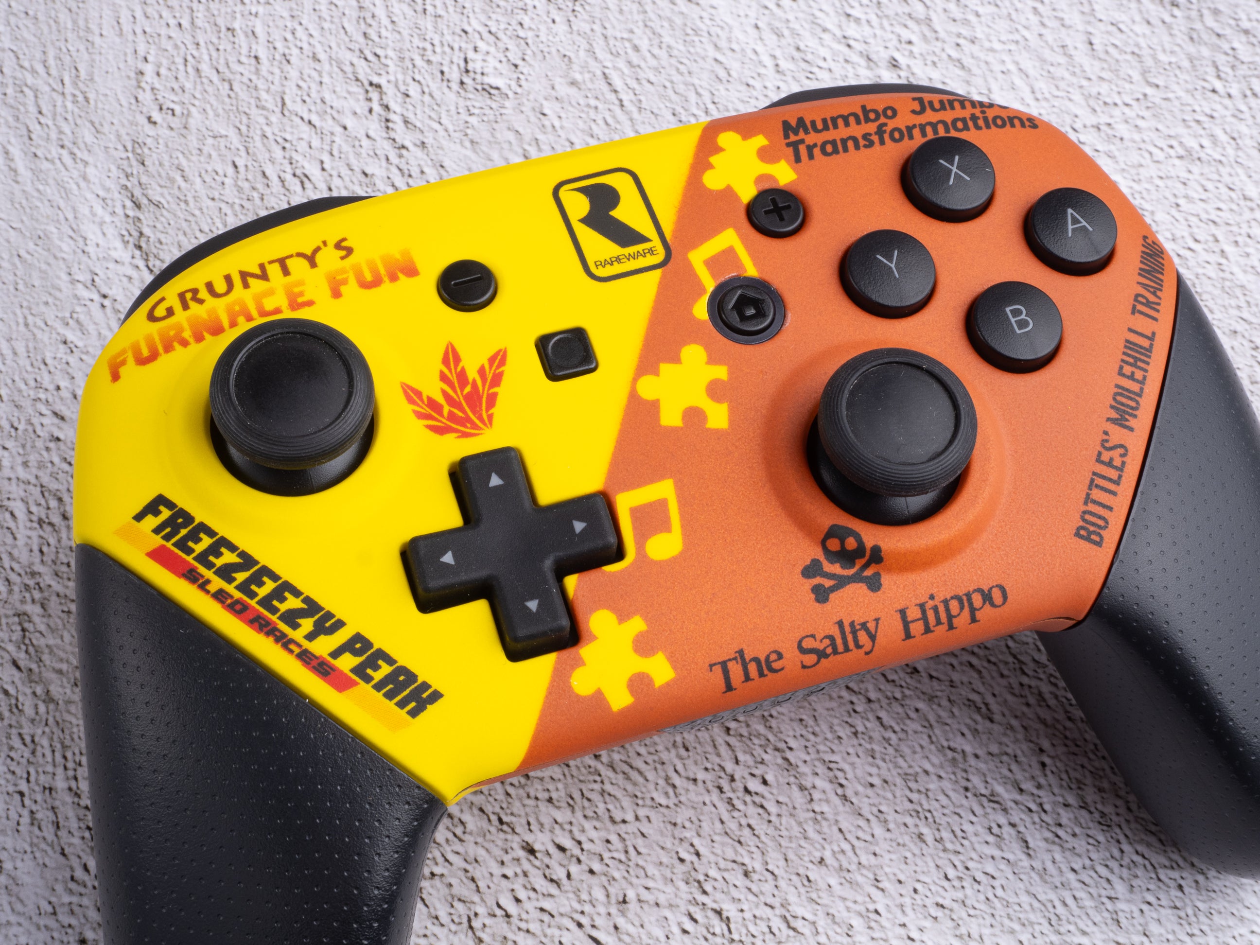 Banjo-Kazooie Sponsors - Nintendo Switch Custom Controller