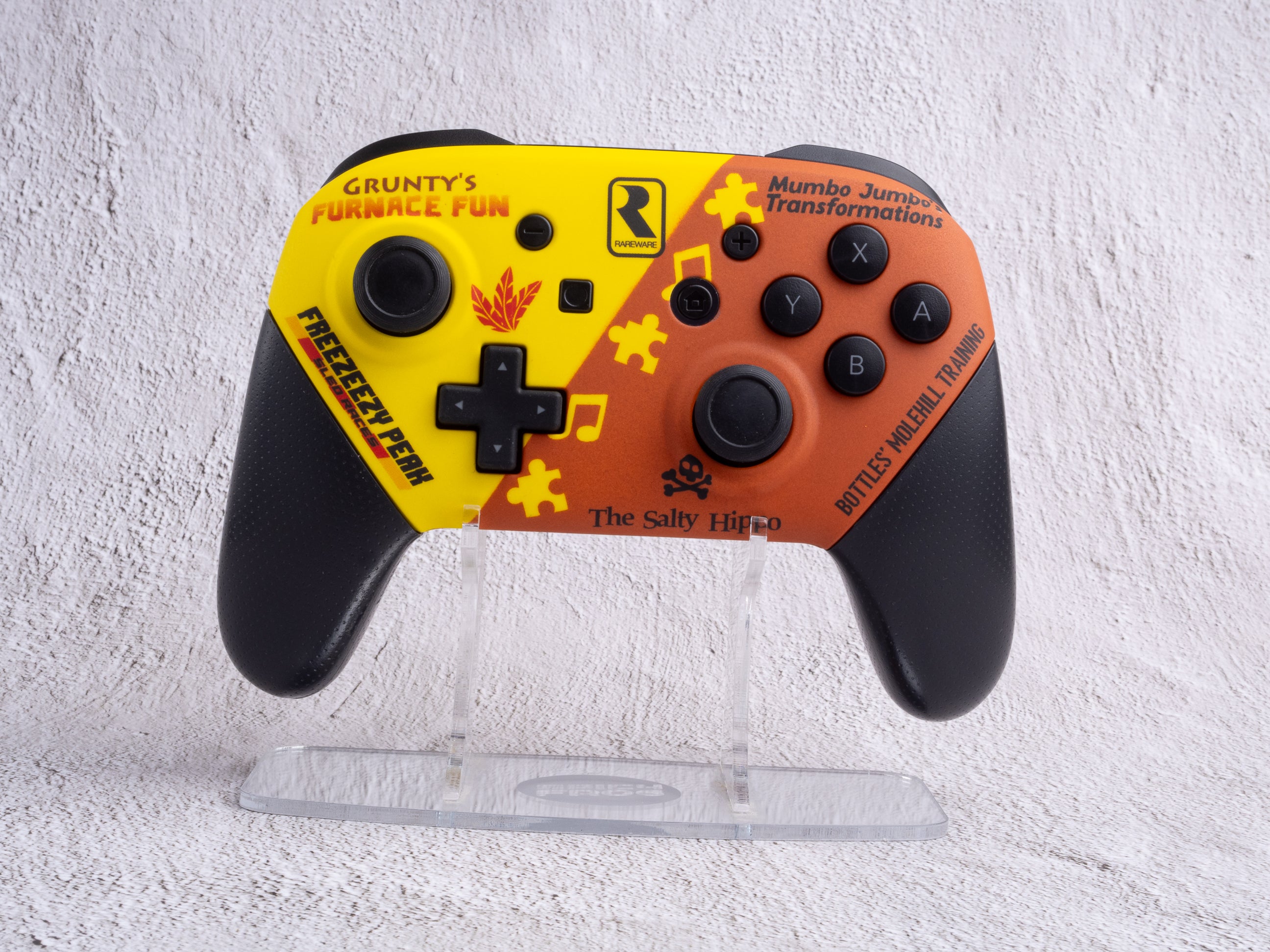Banjo-Kazooie Sponsors - Nintendo Switch Custom Controller