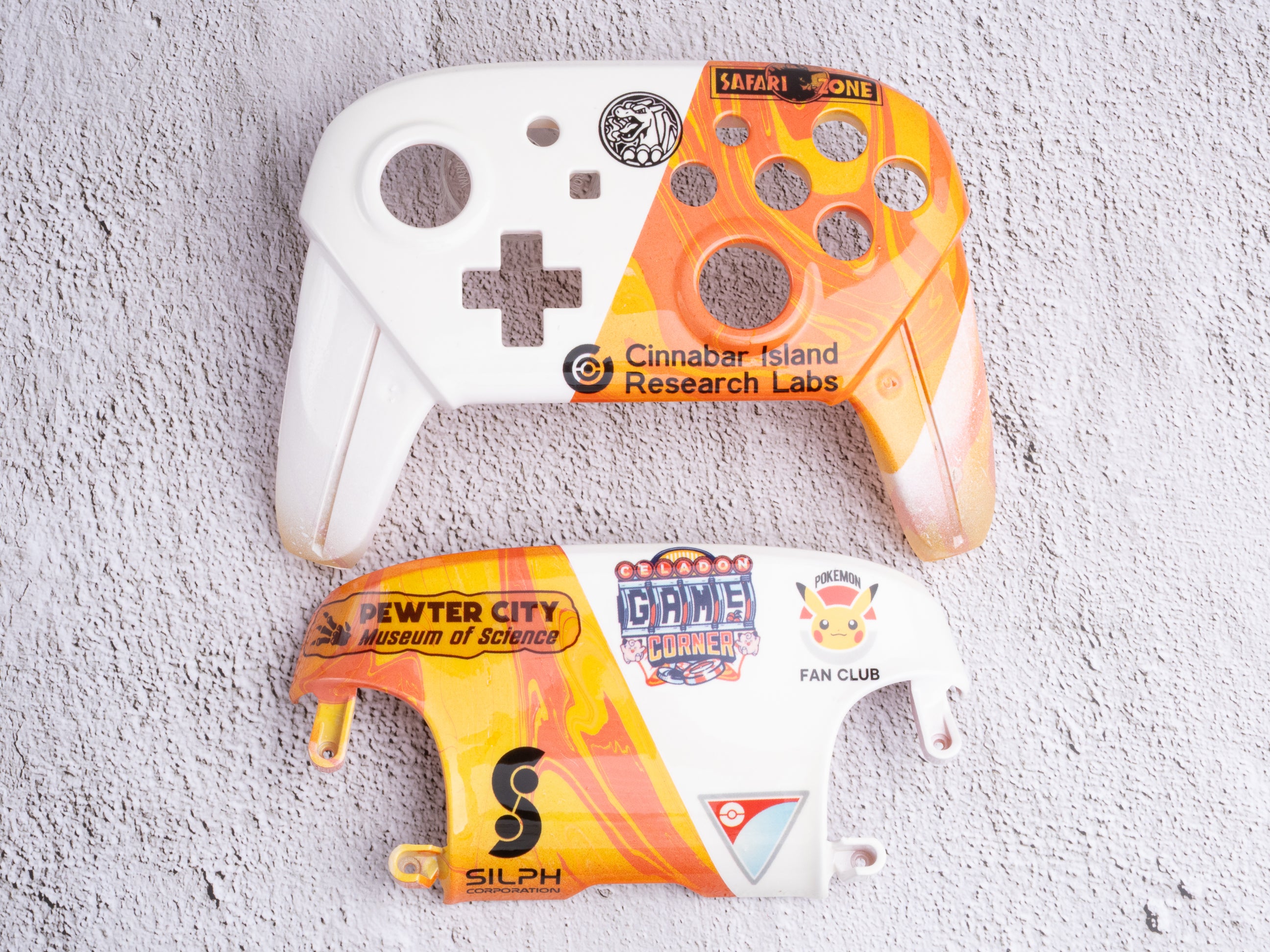 Pokémon Red Sponsors - Nintendo Switch Custom Controller
