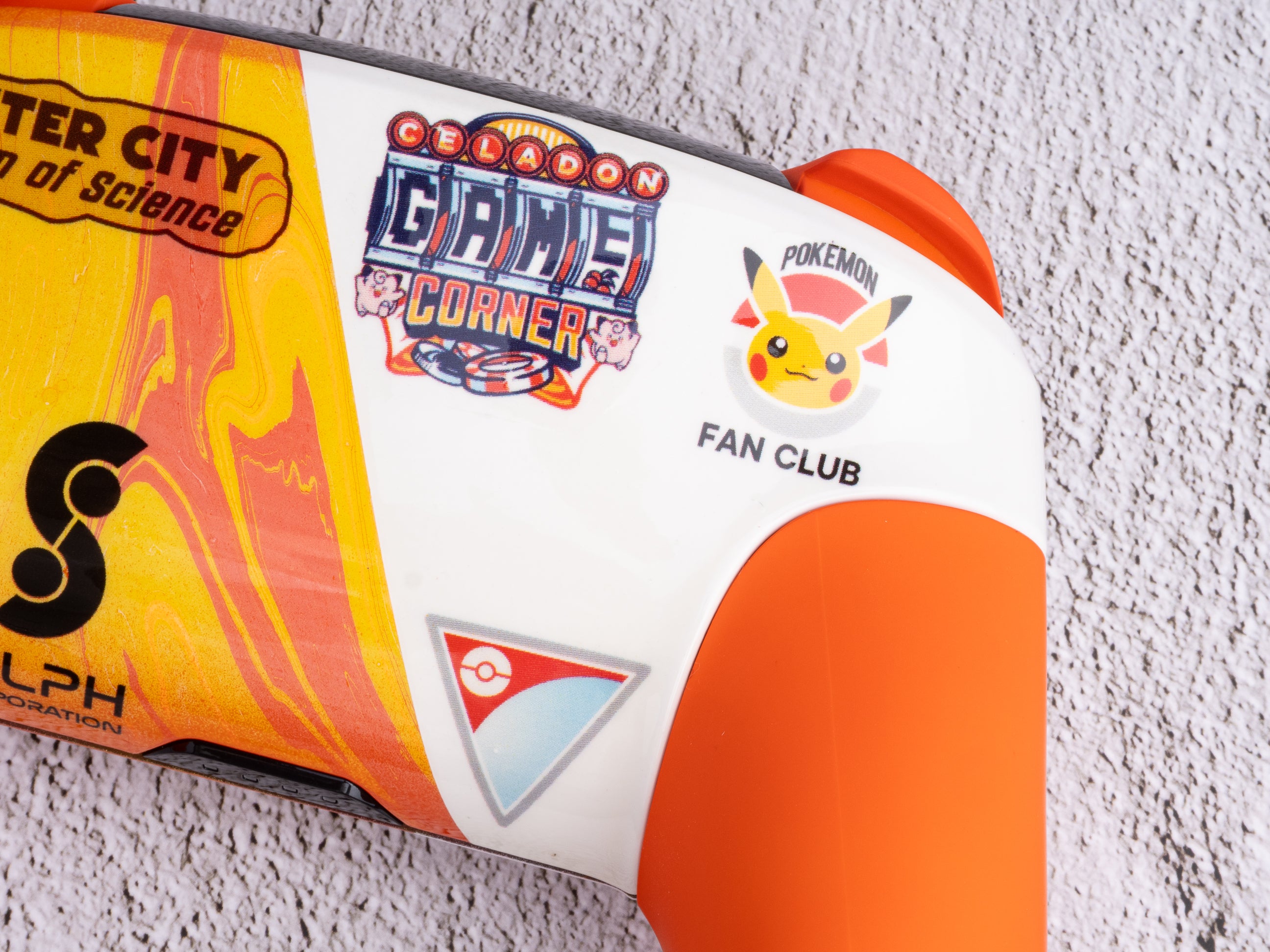 Pokémon Red Sponsors - Nintendo Switch Custom Controller