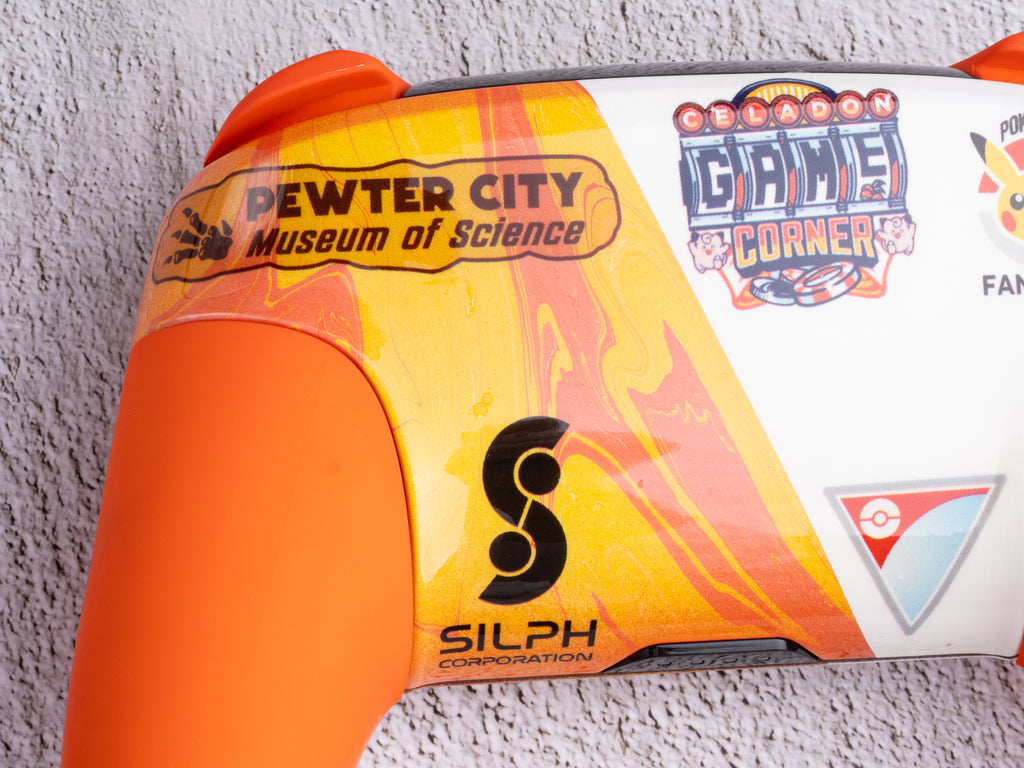 Pokémon Red Sponsors - Nintendo Switch Custom Controller