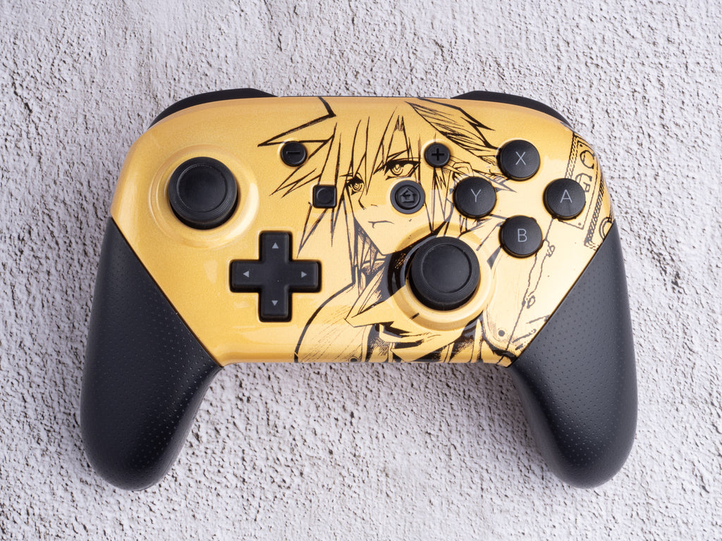 Cloud Strife - Nintendo Switch Custom Controller Shells