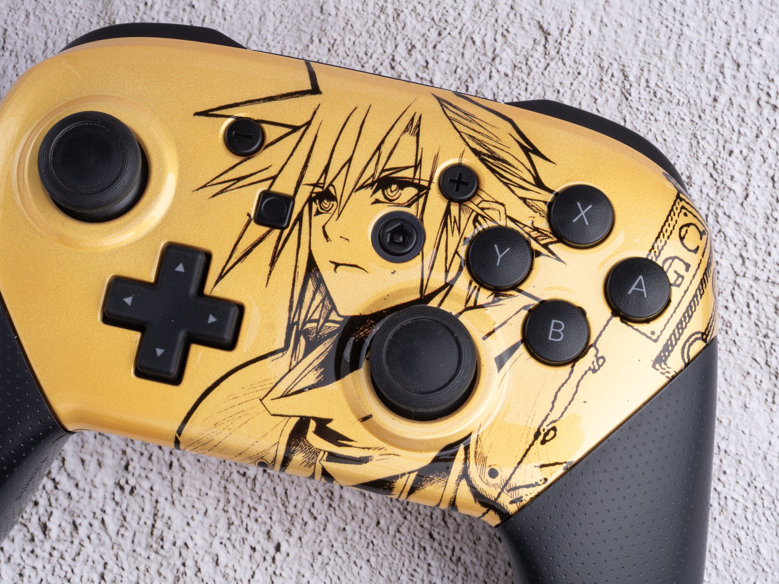 Cloud Strife - Nintendo Switch Custom Controller