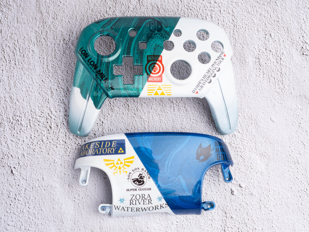 Ocarina of Time Sponsors - Nintendo Switch Custom Controller