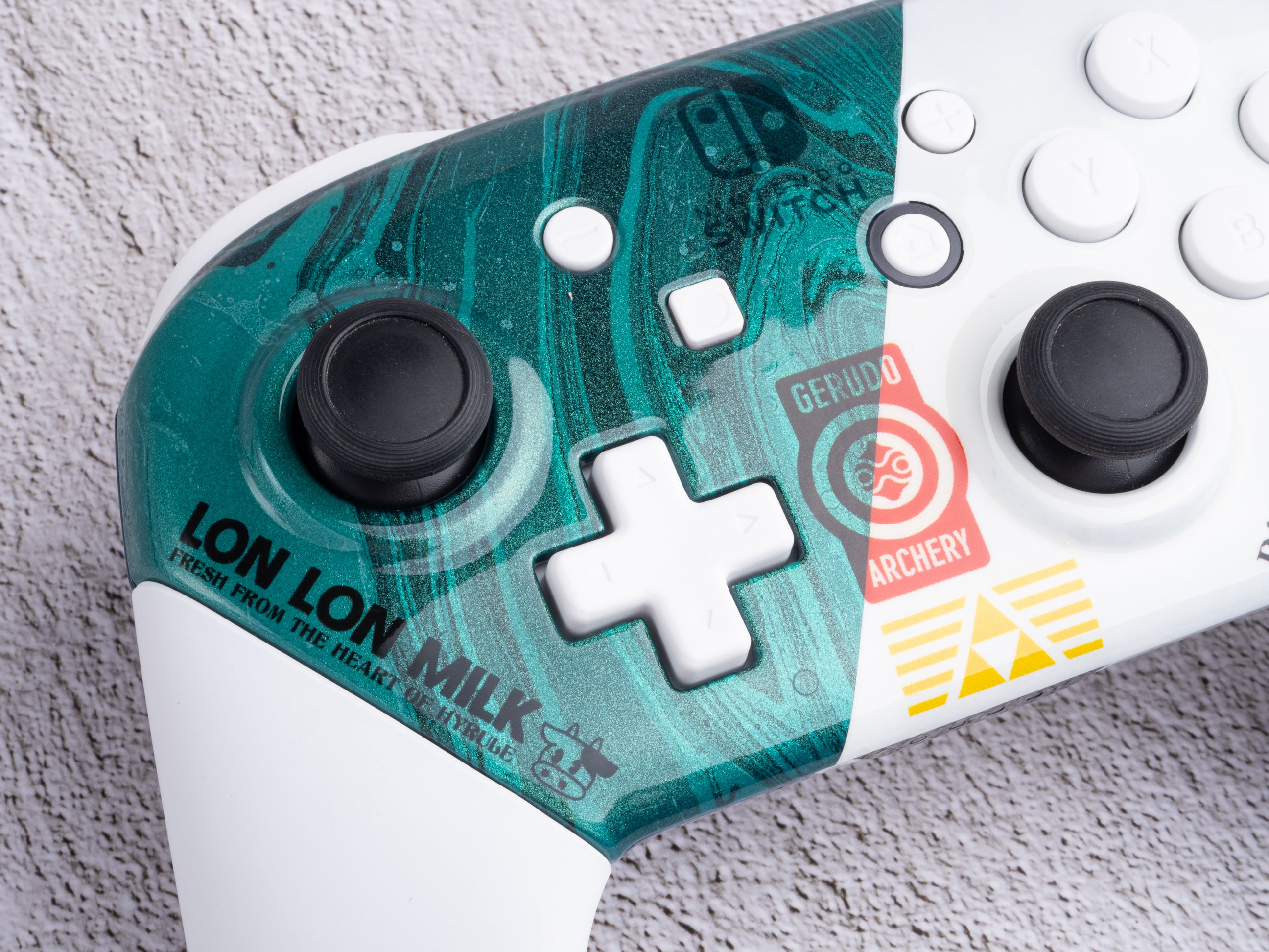 Ocarina of Time Sponsors - Nintendo Switch Custom Controller