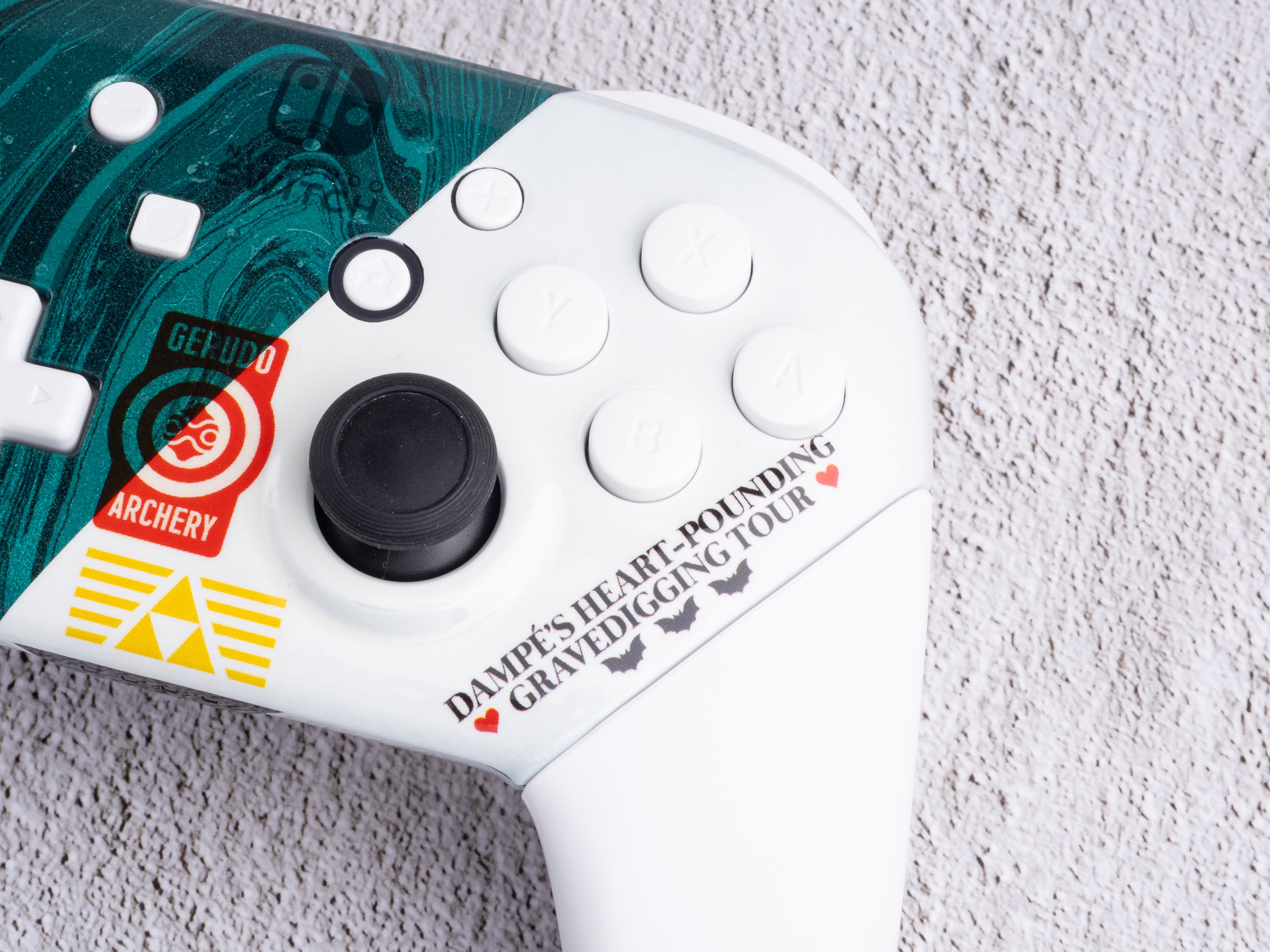 Ocarina of Time Sponsors - Nintendo Switch Custom Controller
