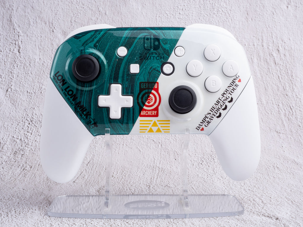 Ocarina of Time Sponsors - Nintendo Switch Custom Controller