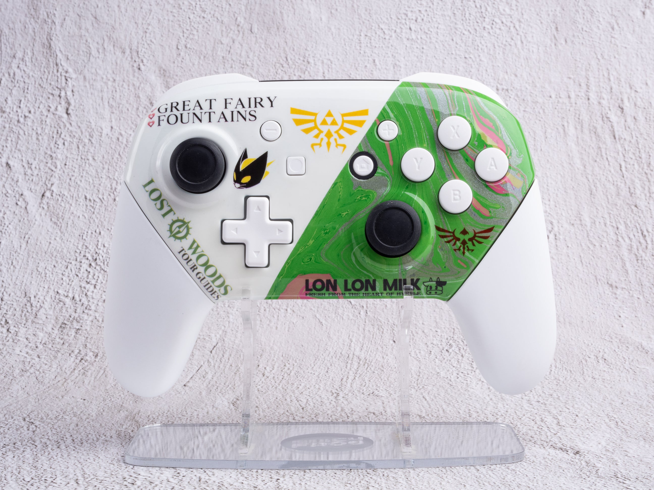 Ocarina of Time Sponsors - Nintendo Switch Custom Controller