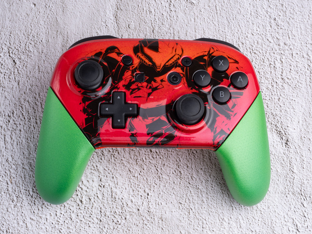 Samus Aran / Metroid - Nintendo Switch Custom Controller