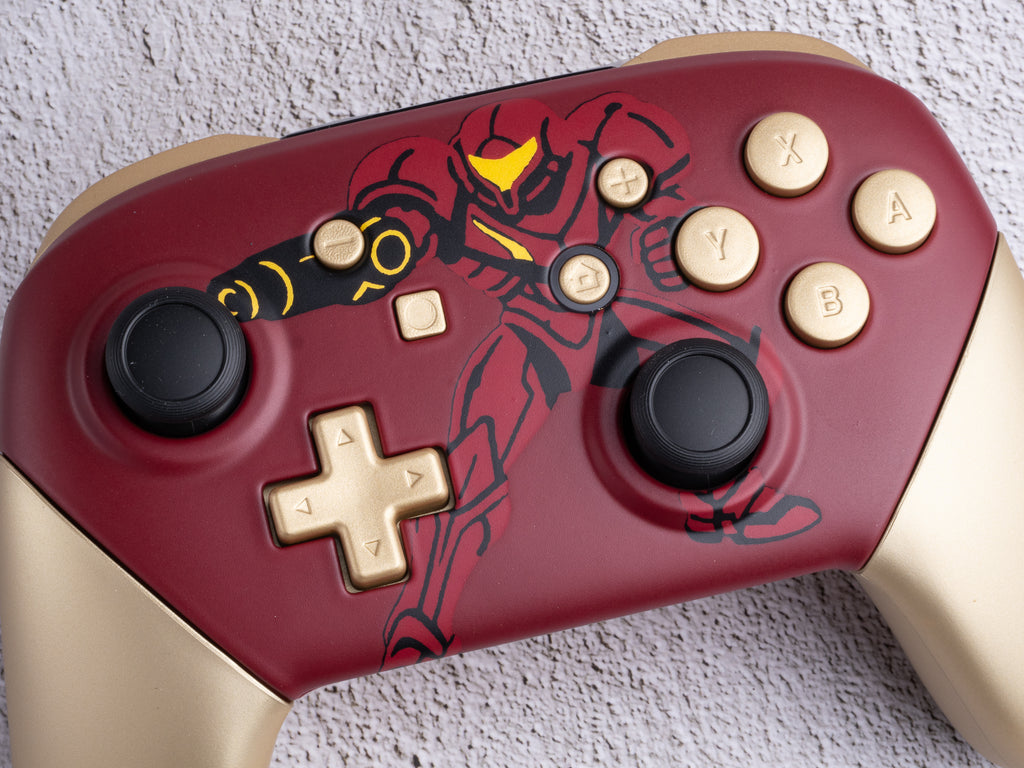 Samus Aran - Nintendo Switch Custom Controller