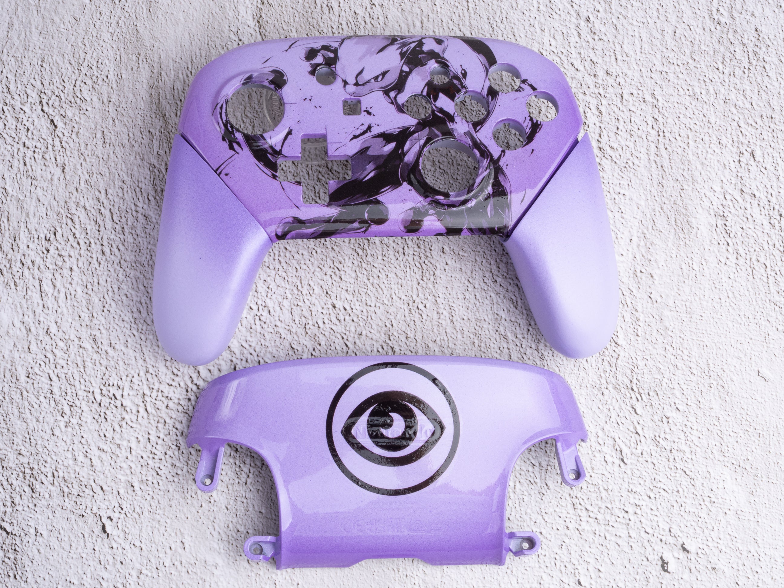 Mewtwo / Pokémon - Nintendo Switch Custom Controller