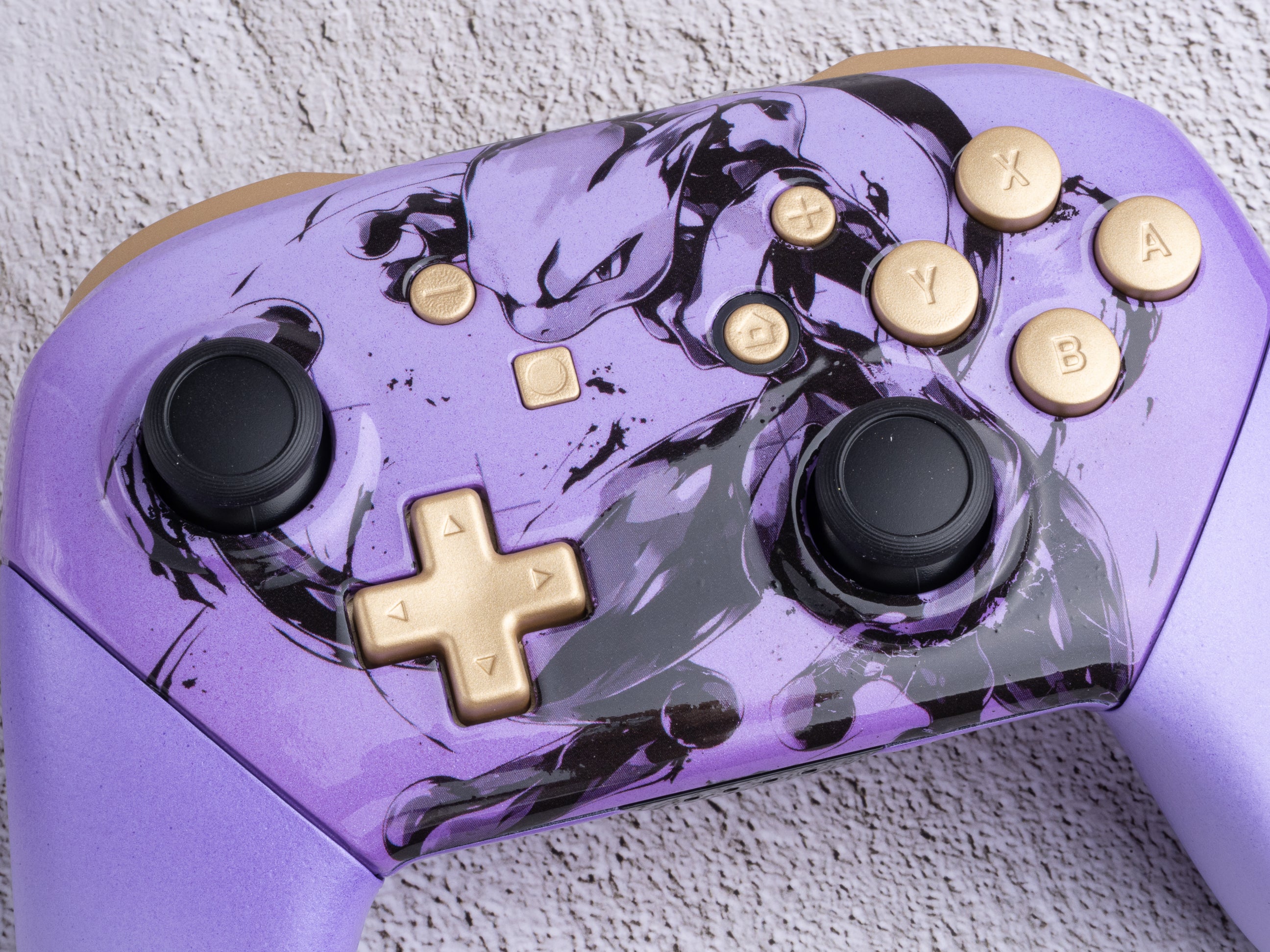 Mewtwo / Pokémon - Nintendo Switch Custom Controller