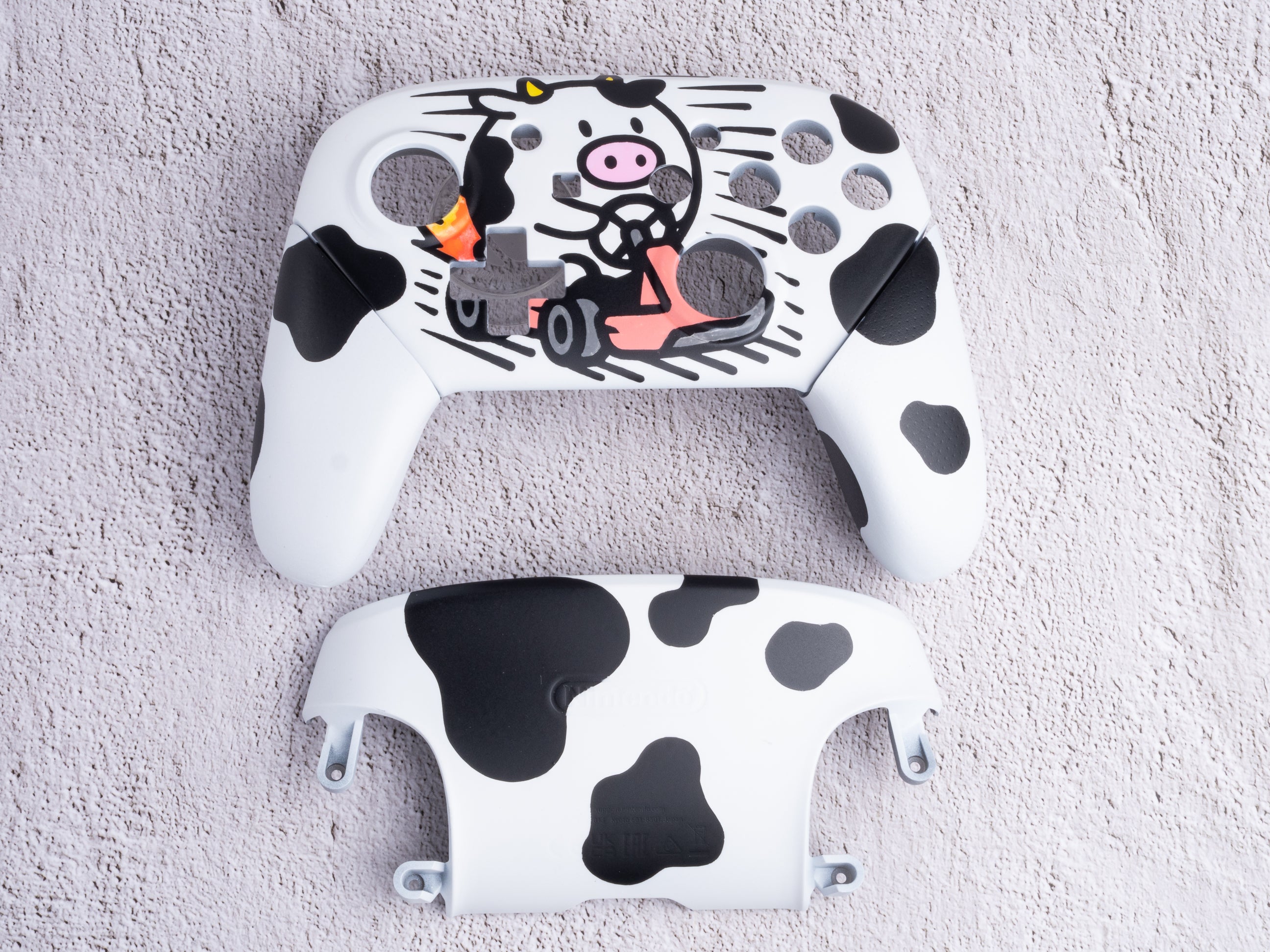 Cow Karting / Mario Kart World - Nintendo Switch Custom Controller