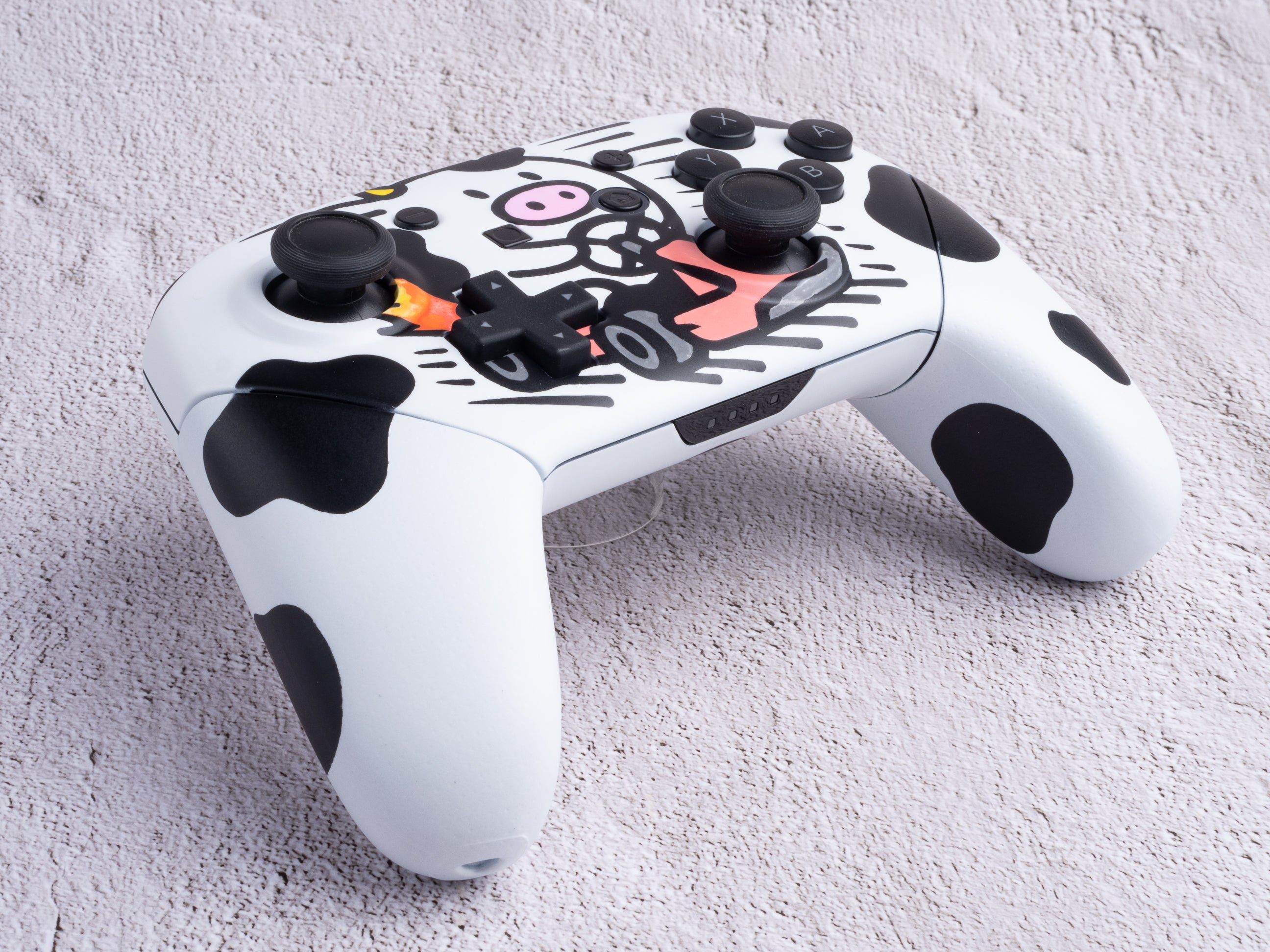 Cow Karting / Mario Kart World - Nintendo Switch Custom Controller