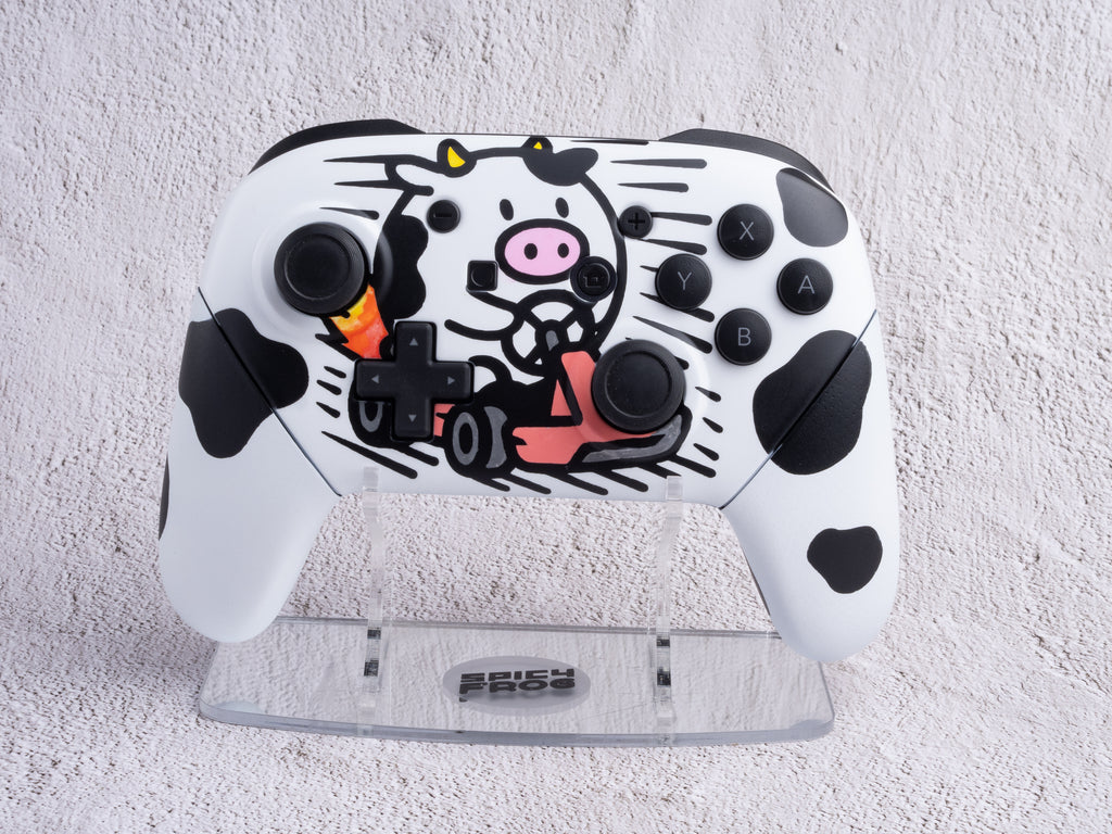 Cow Karting / Mario Kart World - Nintendo Switch Custom Controller