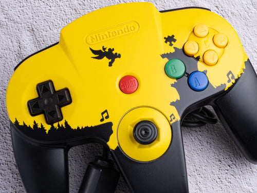 Banjo-Kazooie - Custom Painted Nintendo 64 Controller (Official)