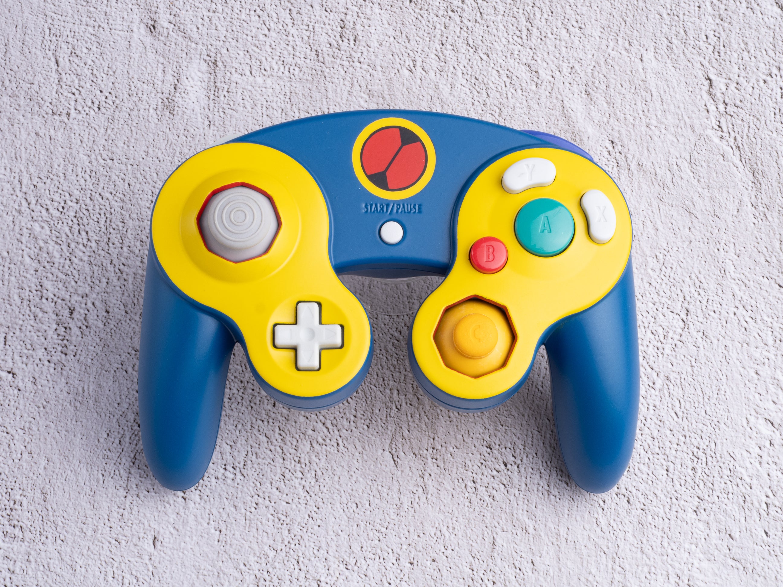 MegaMan Battle Network - Custom Painted GameCube Controller