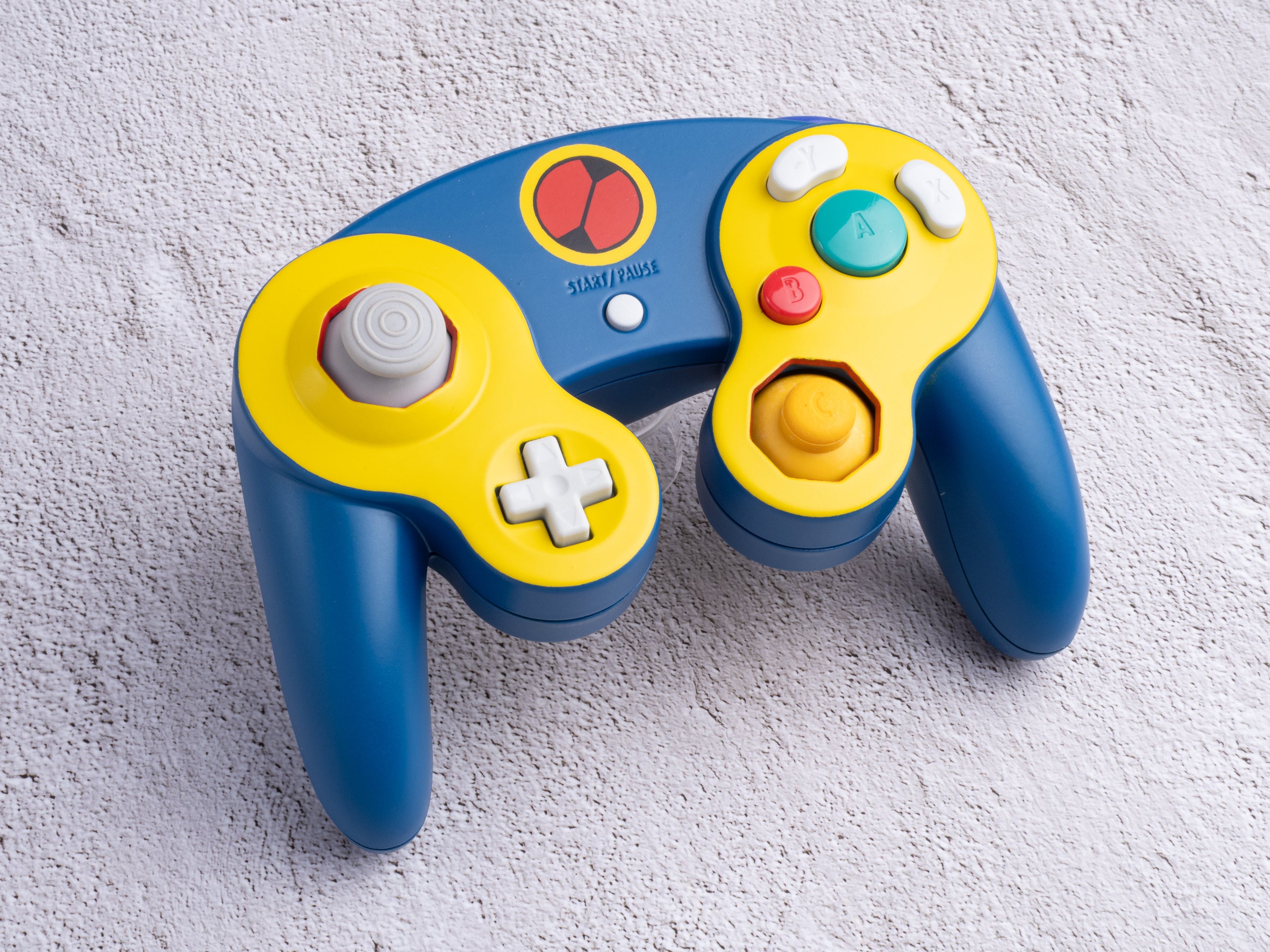 MegaMan Battle Network - Custom Painted GameCube Controller