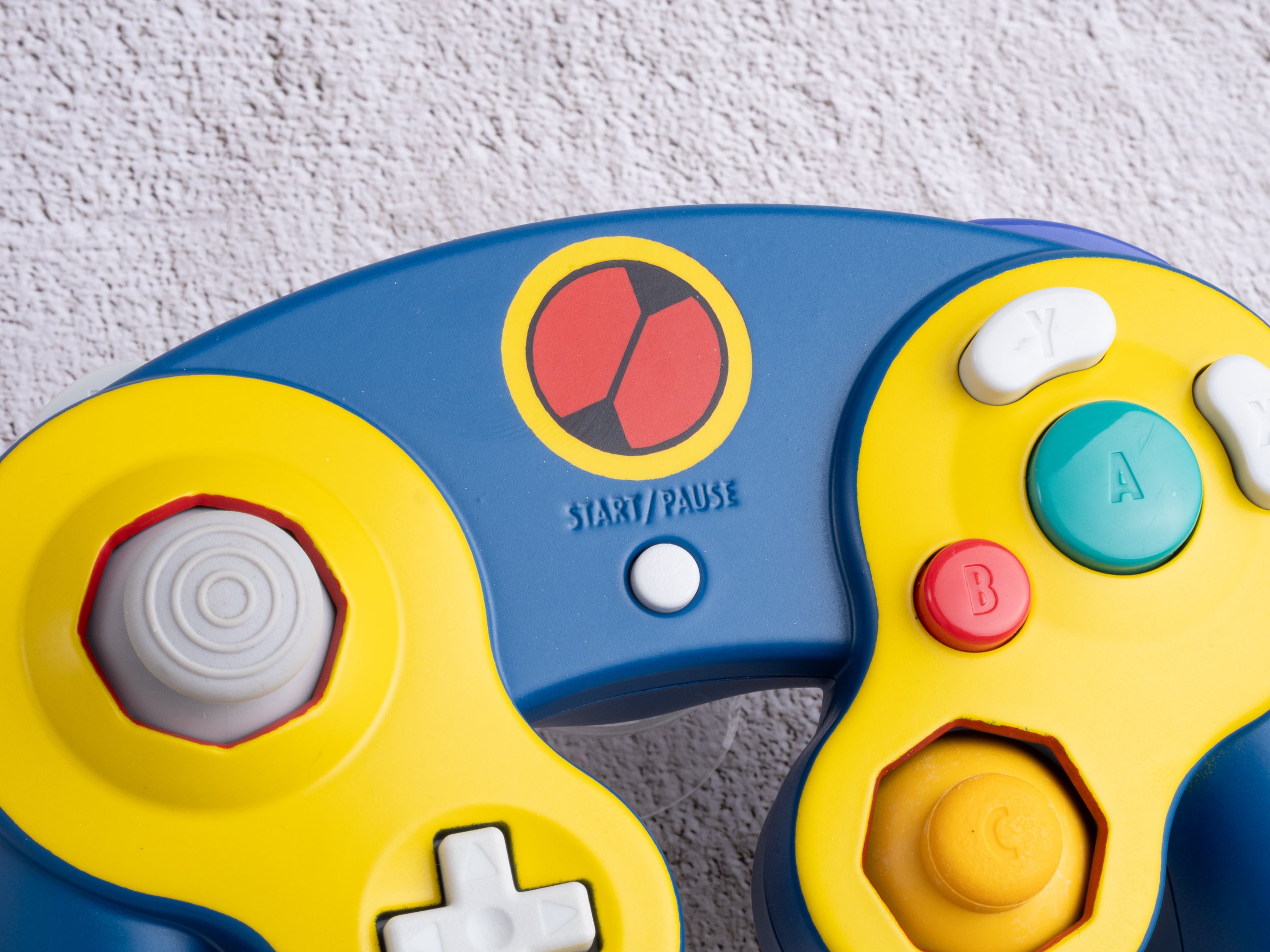 MegaMan Battle Network - Custom Painted GameCube Controller