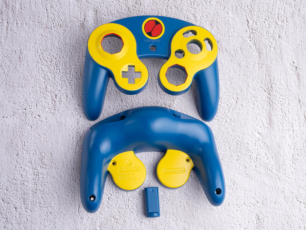 MegaMan Battle Network - Custom Painted GameCube Controller