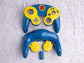 MegaMan Battle Network - Custom Painted GameCube Controller Shells