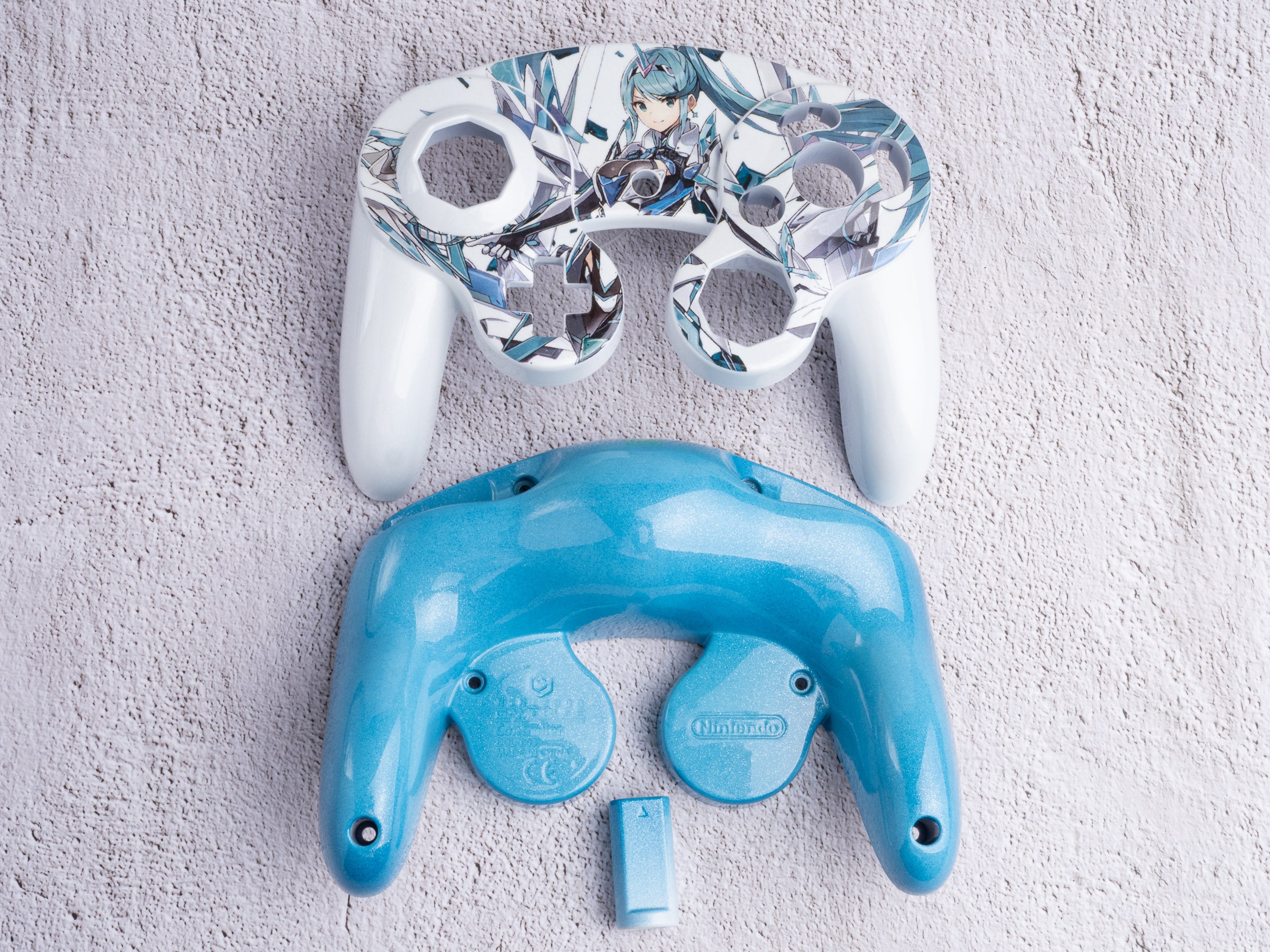 Pneuma - Custom Painted GameCube Controller