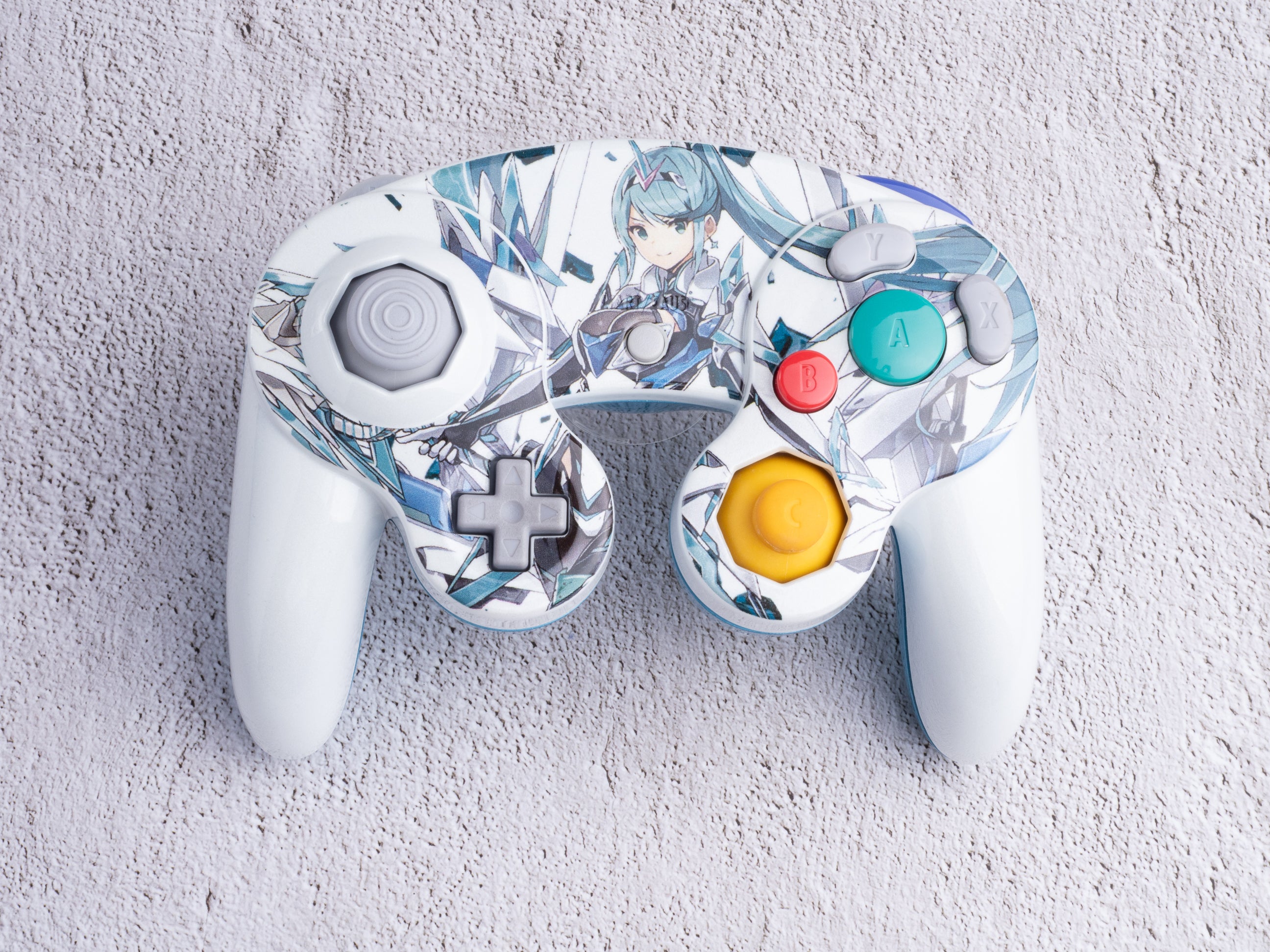 Pneuma - Custom Painted GameCube Controller