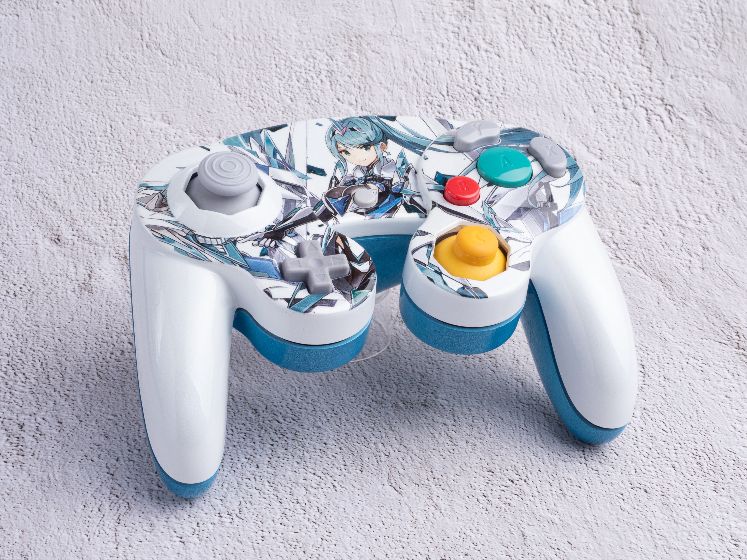 Pneuma - Custom Painted GameCube Controller