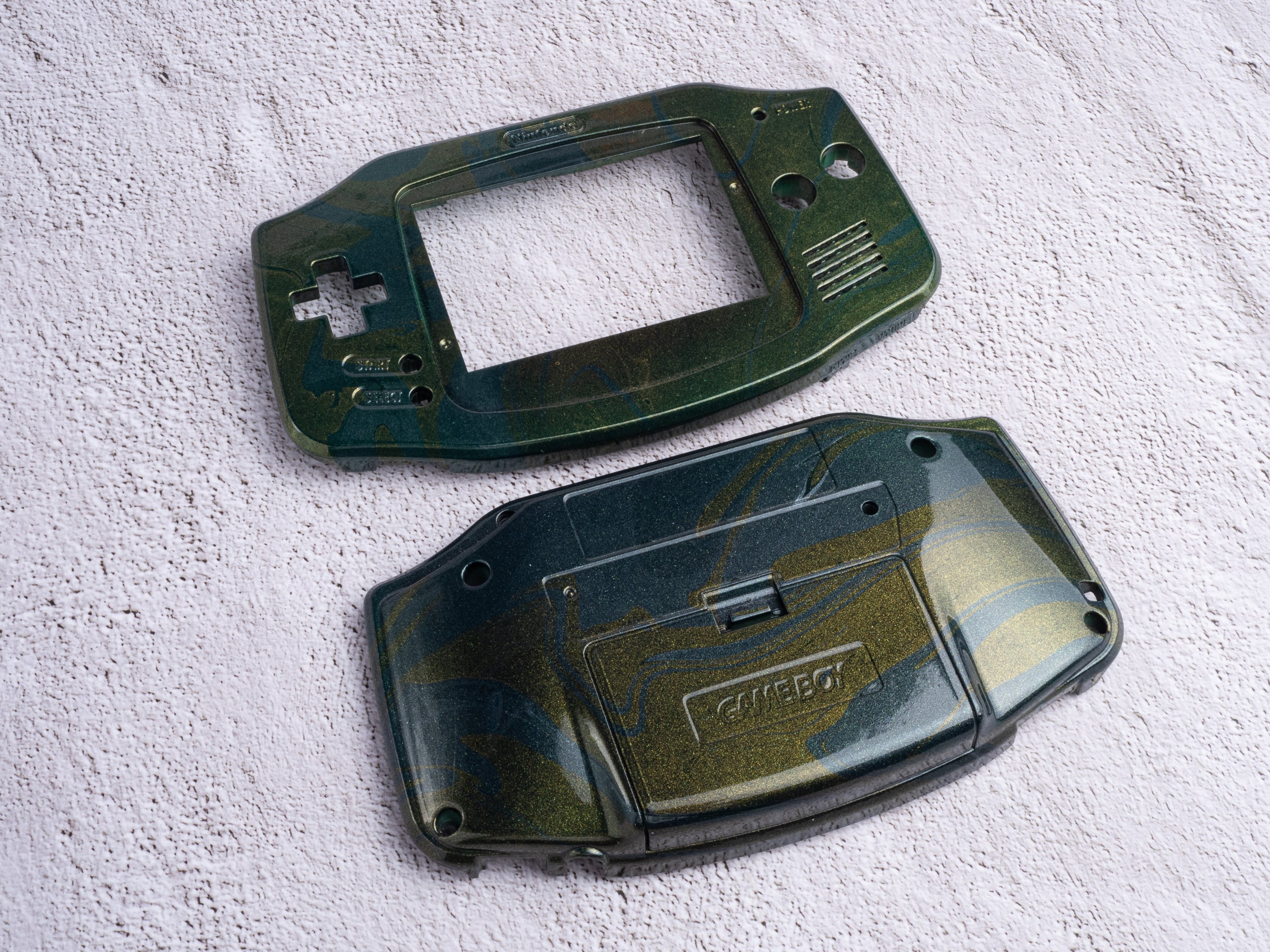 Emerald Marble - GameBoy Advance Custom Shells