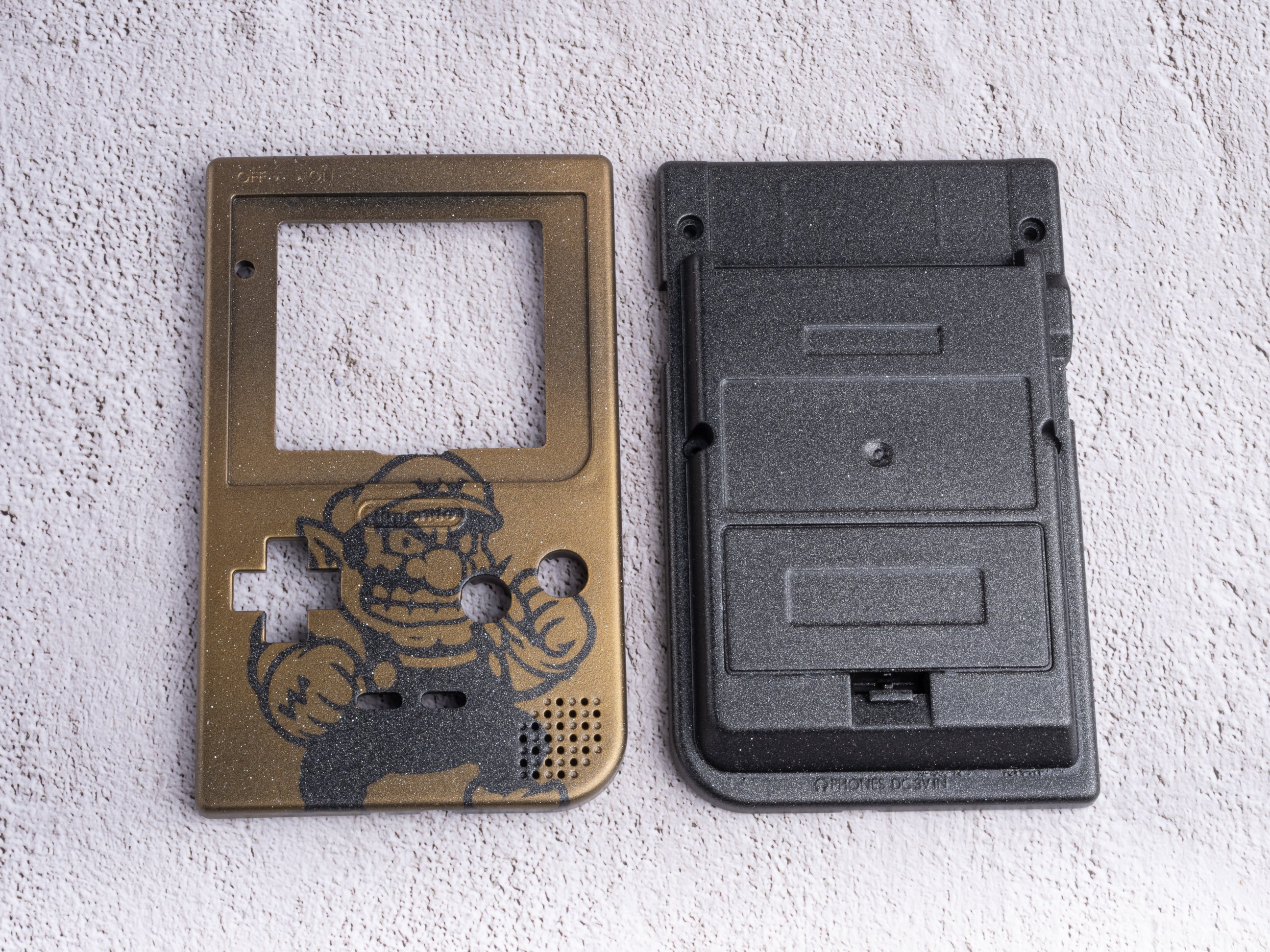 Wario - GameBoy Pocket Custom Shells