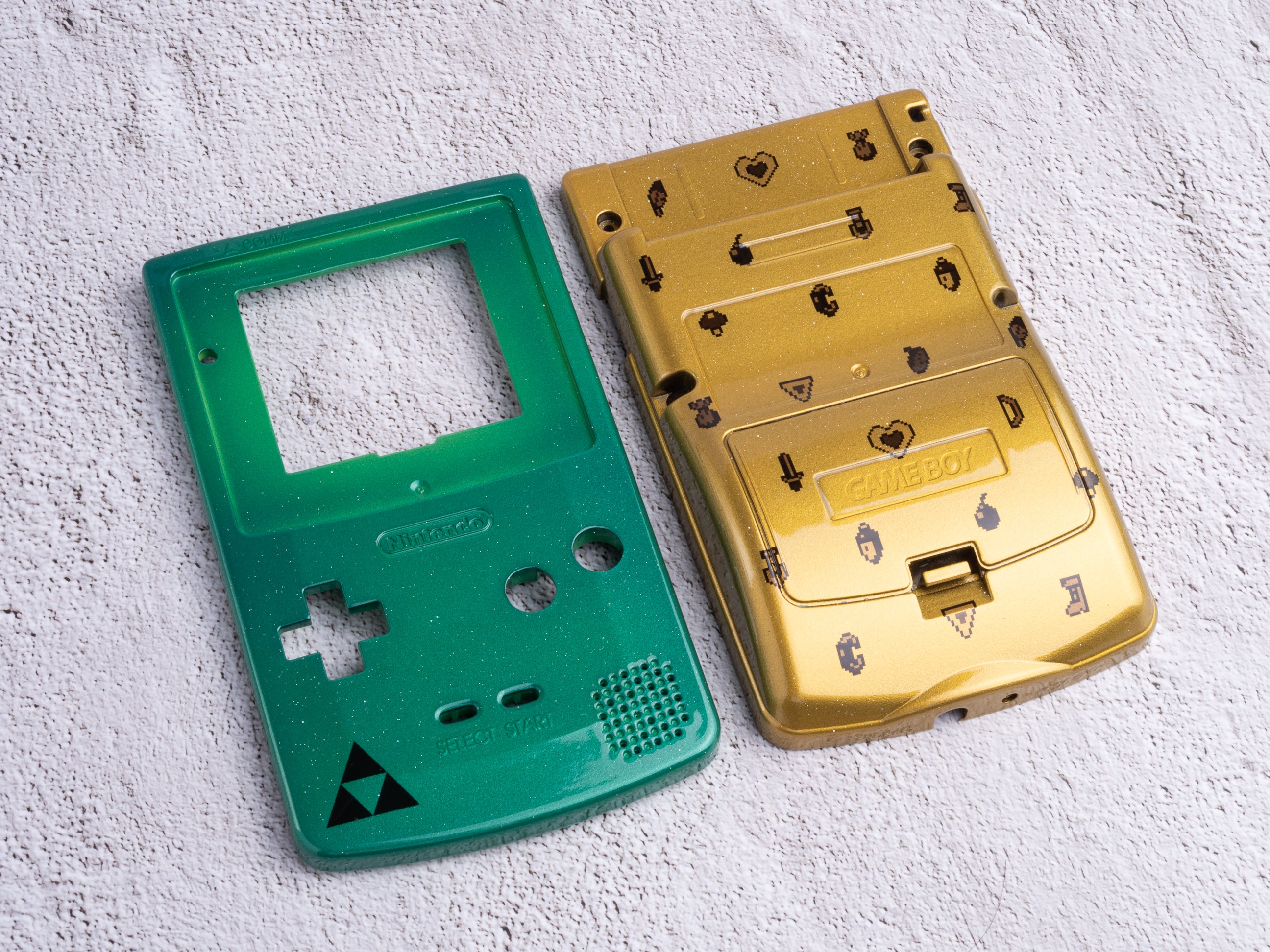 Link's Awakening - GameBoy Color Custom Shells