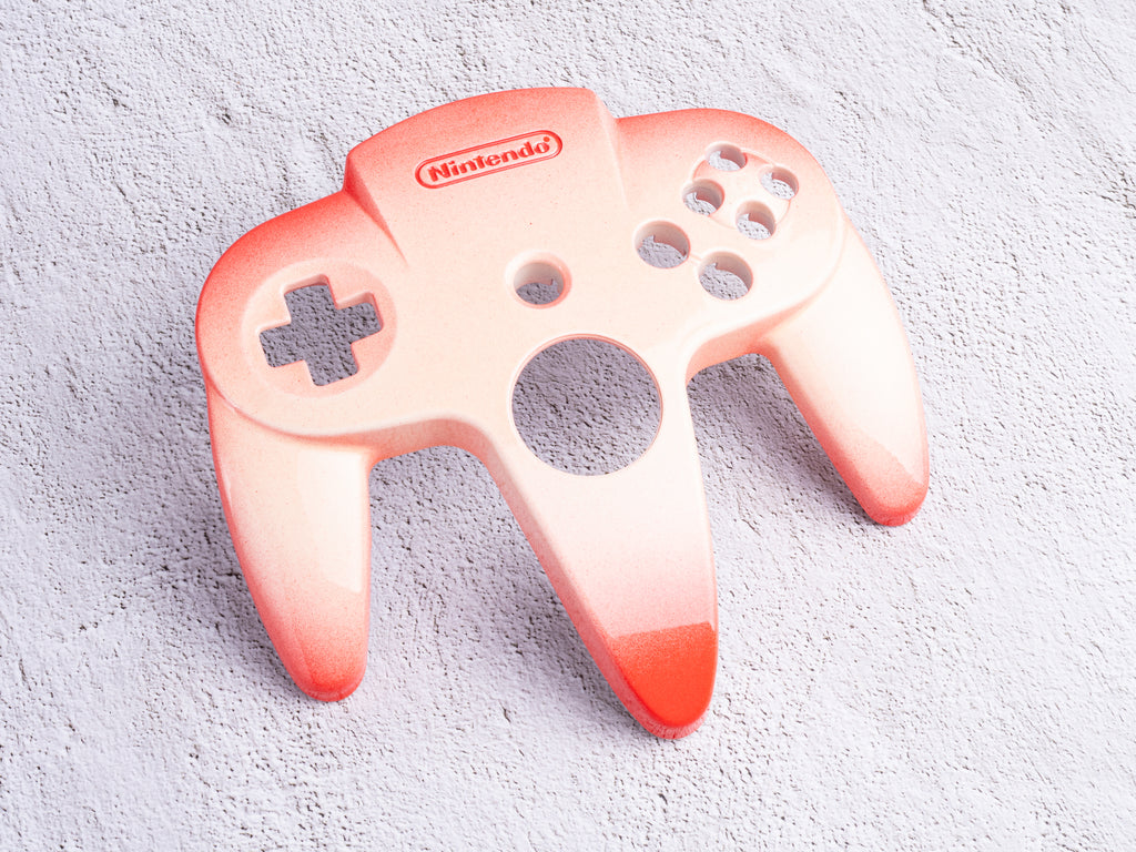 Coral - Custom Painted Nintendo 64 Top Shell