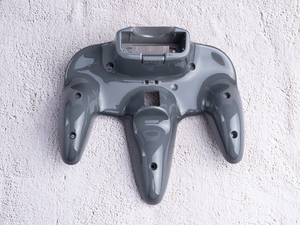 Deep Grey - Custom Painted Nintendo 64 Bottom Shell
