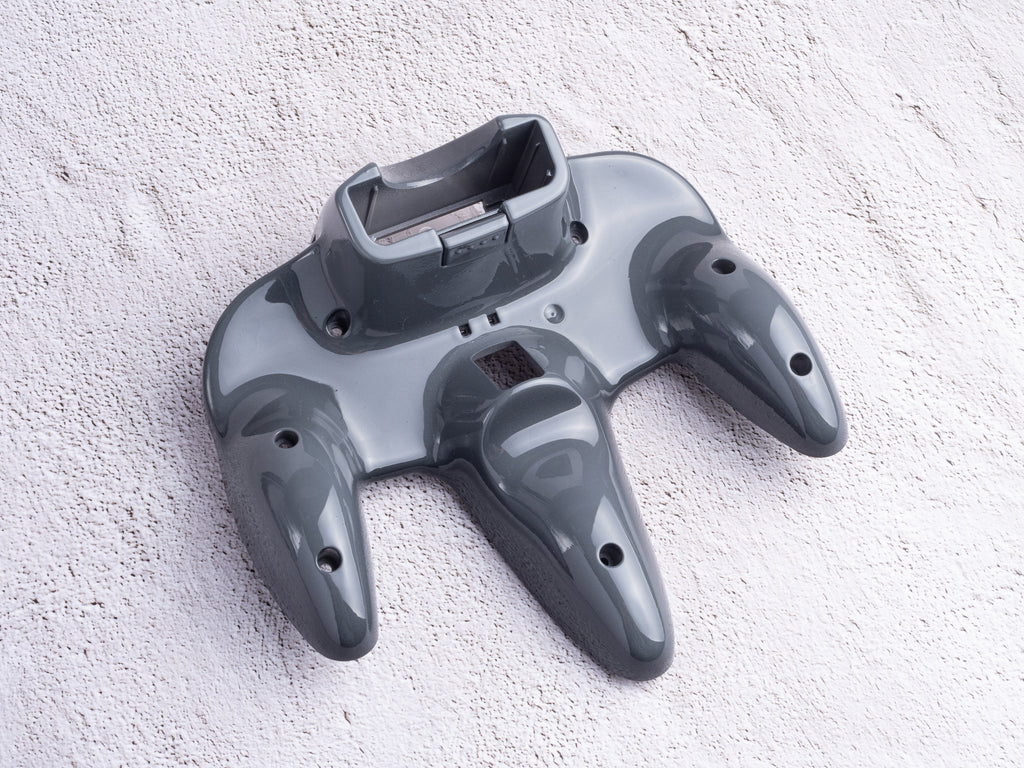 Deep Grey - Custom Painted Nintendo 64 Bottom Shell