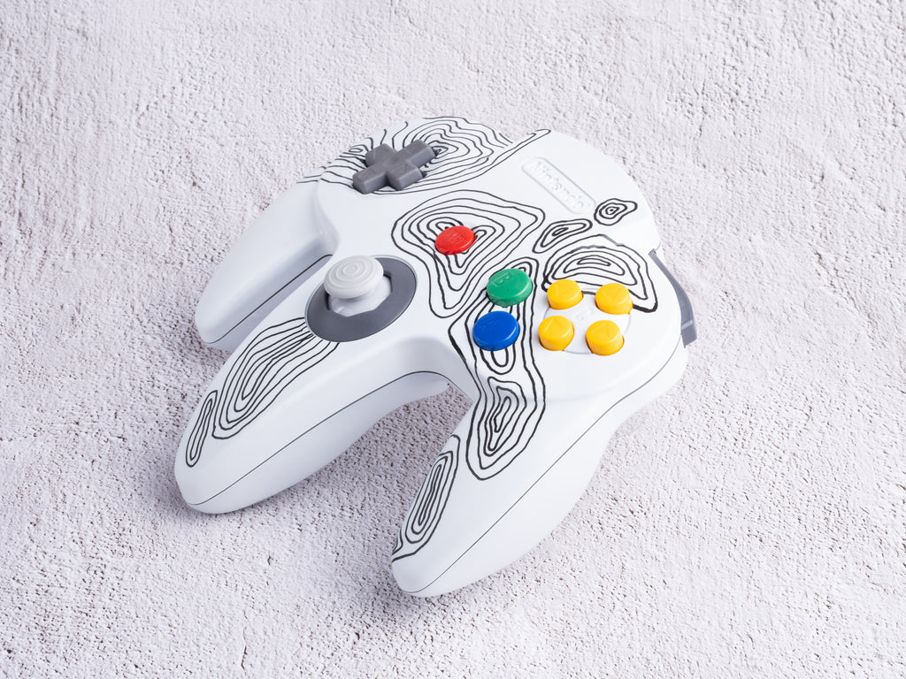 Topo - Custom Painted Nintendo 64 Controller