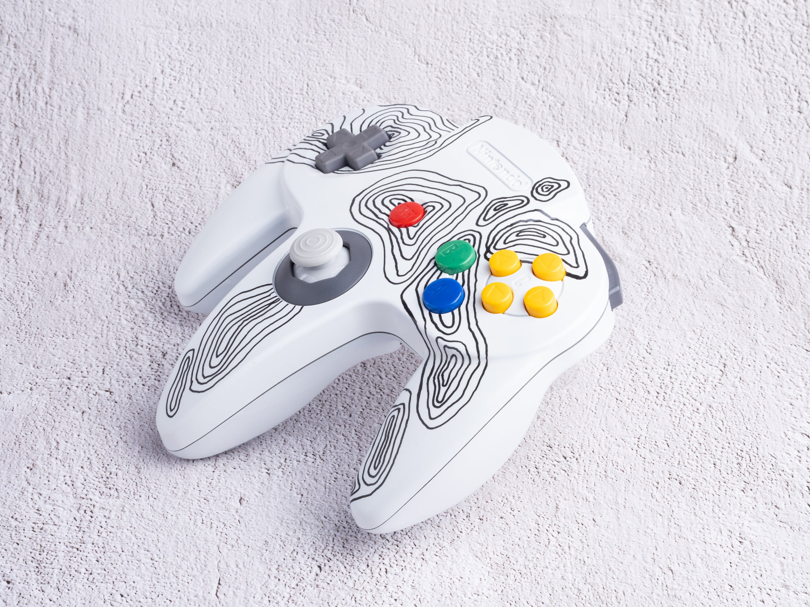 Topo - Custom Painted Nintendo 64 Controller