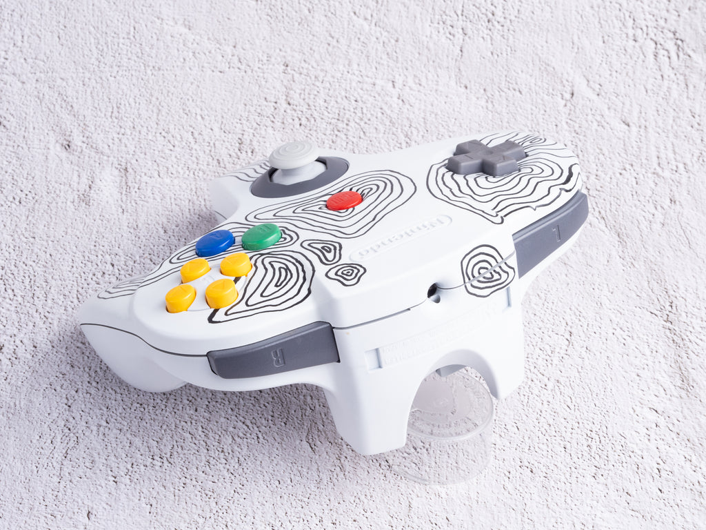 Topo - Custom Painted Nintendo 64 Controller