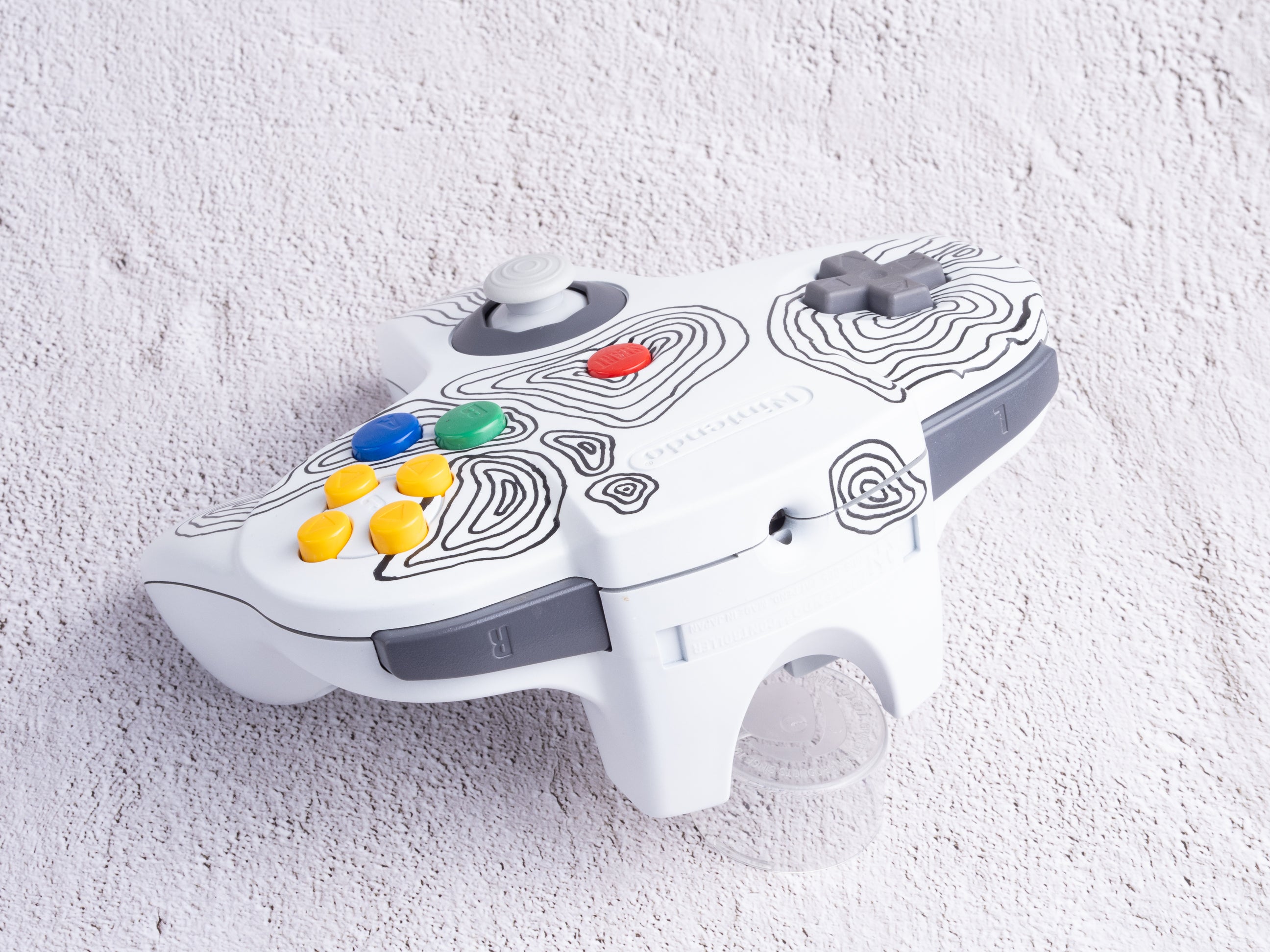 Topo - Custom Painted Nintendo 64 Controller