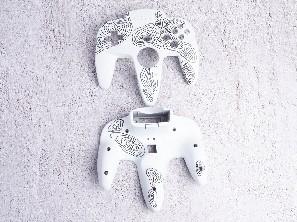 Topo - Custom Painted Nintendo 64 Controller