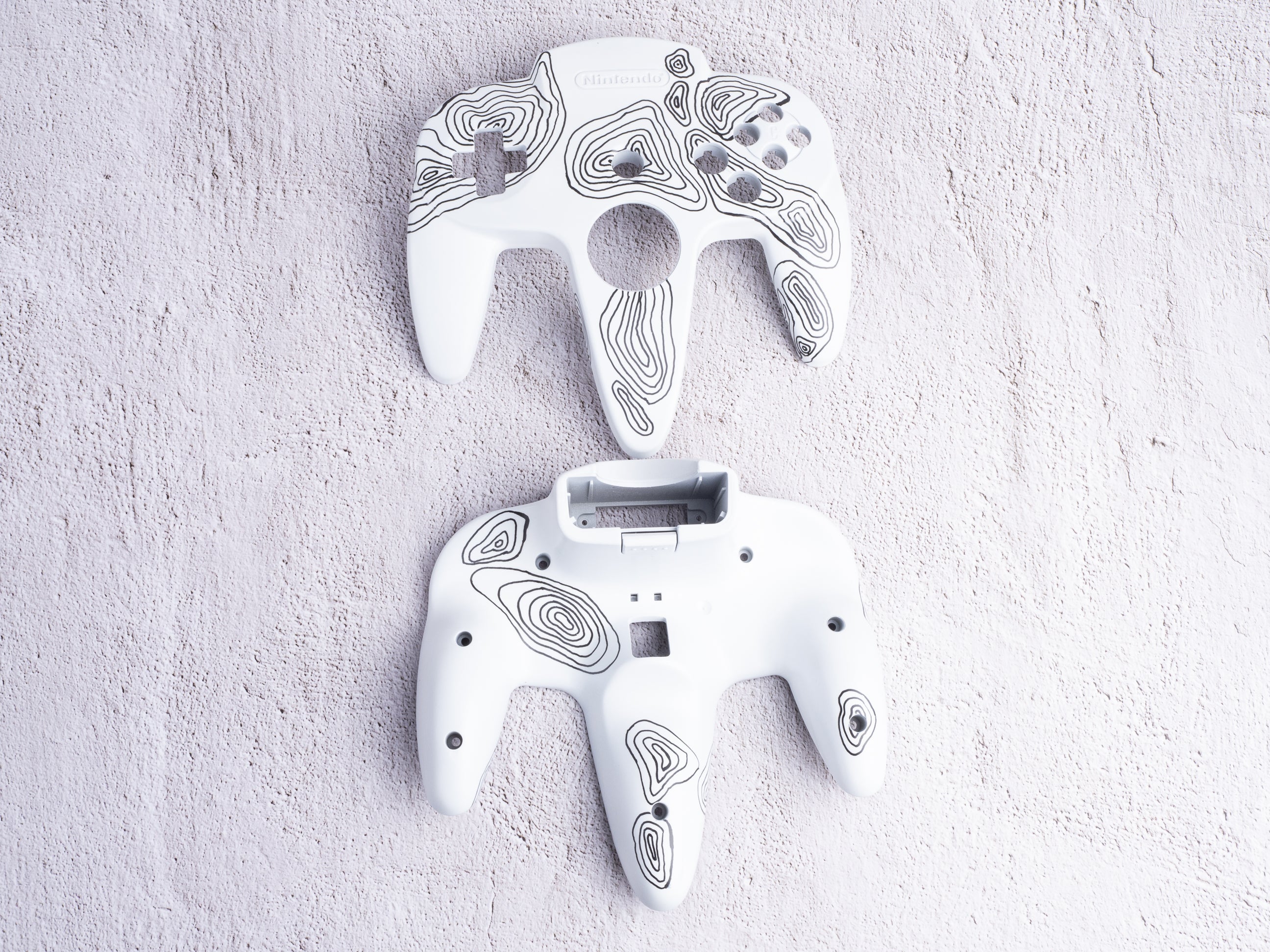 Topo - Custom Painted Nintendo 64 Controller