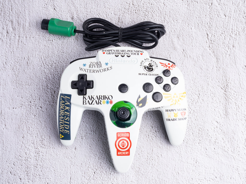 Ocarina of Time - Custom Painted Nintendo 64 Controller