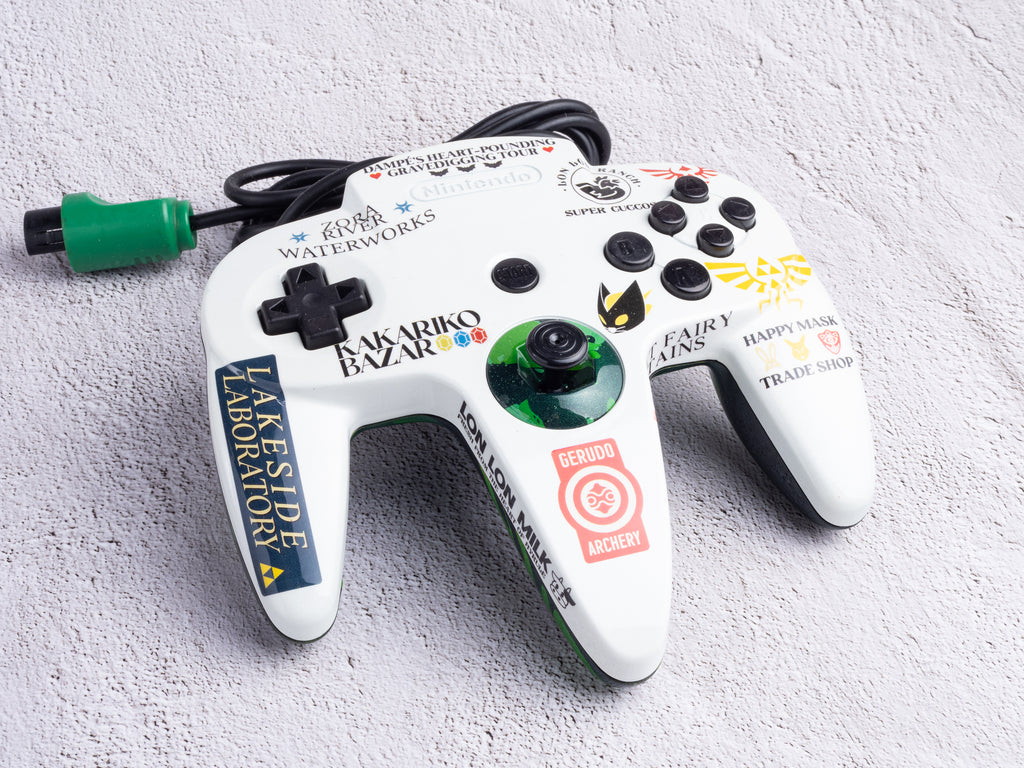 Ocarina of Time - Custom Painted Nintendo 64 Controller