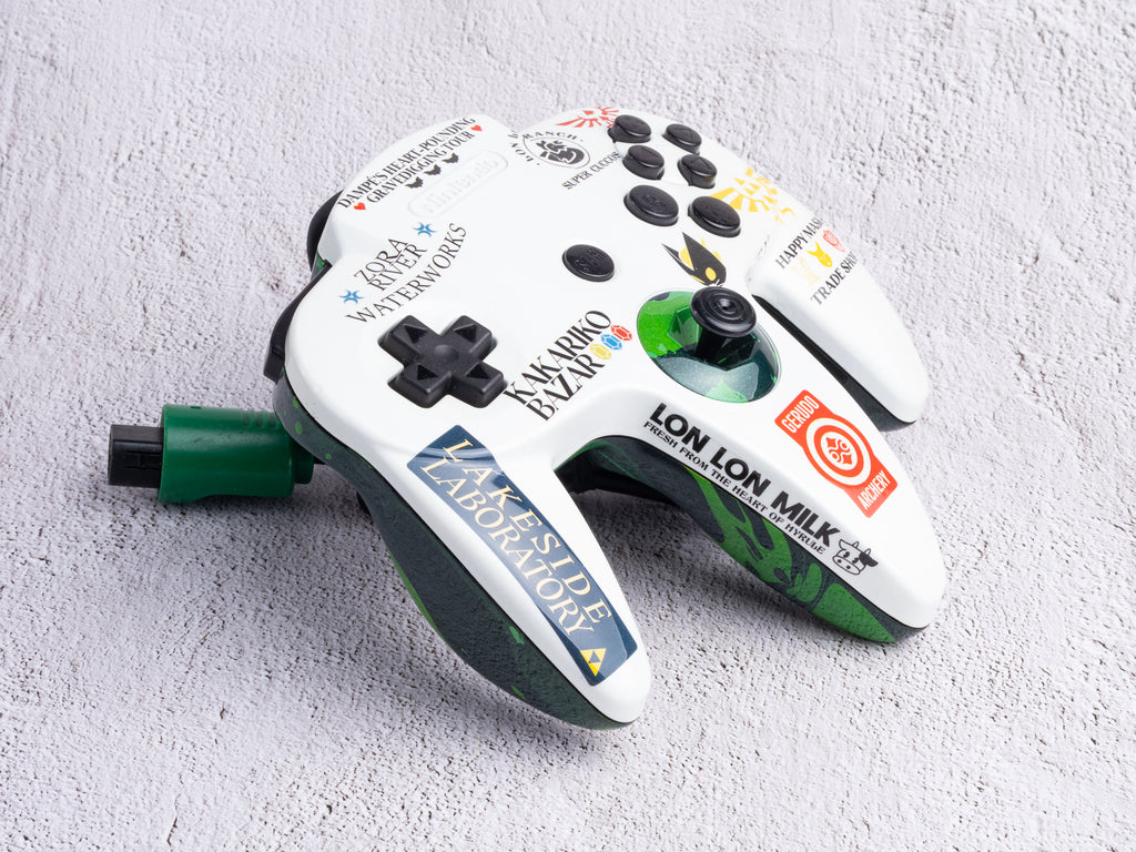 Ocarina of Time - Custom Painted Nintendo 64 Controller