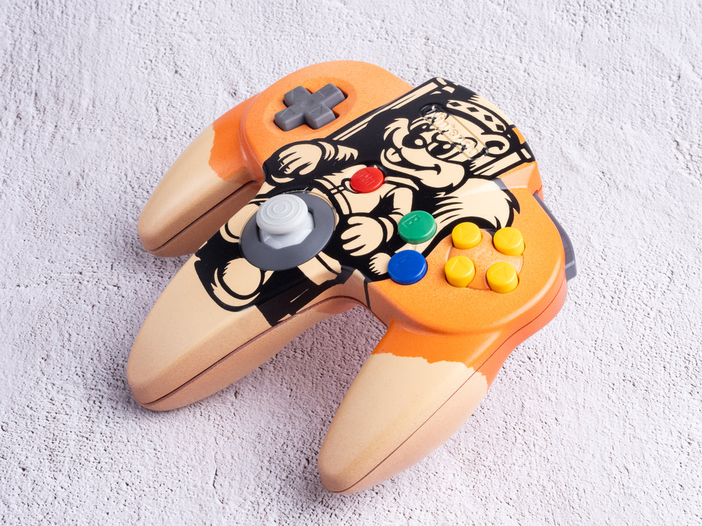 Conker - Custom Painted Nintendo 64 Controller