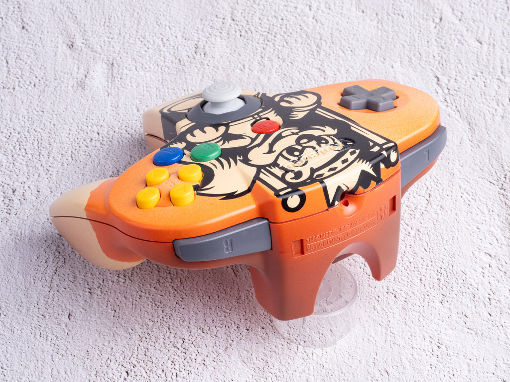 Conker - Custom Painted Nintendo 64 Controller