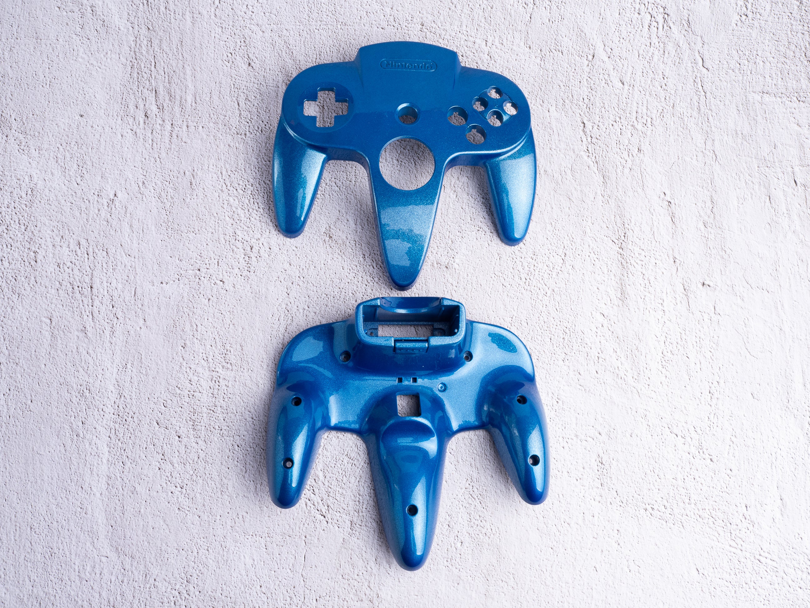 Deep Blue - Custom Painted Nintendo 64 Controller