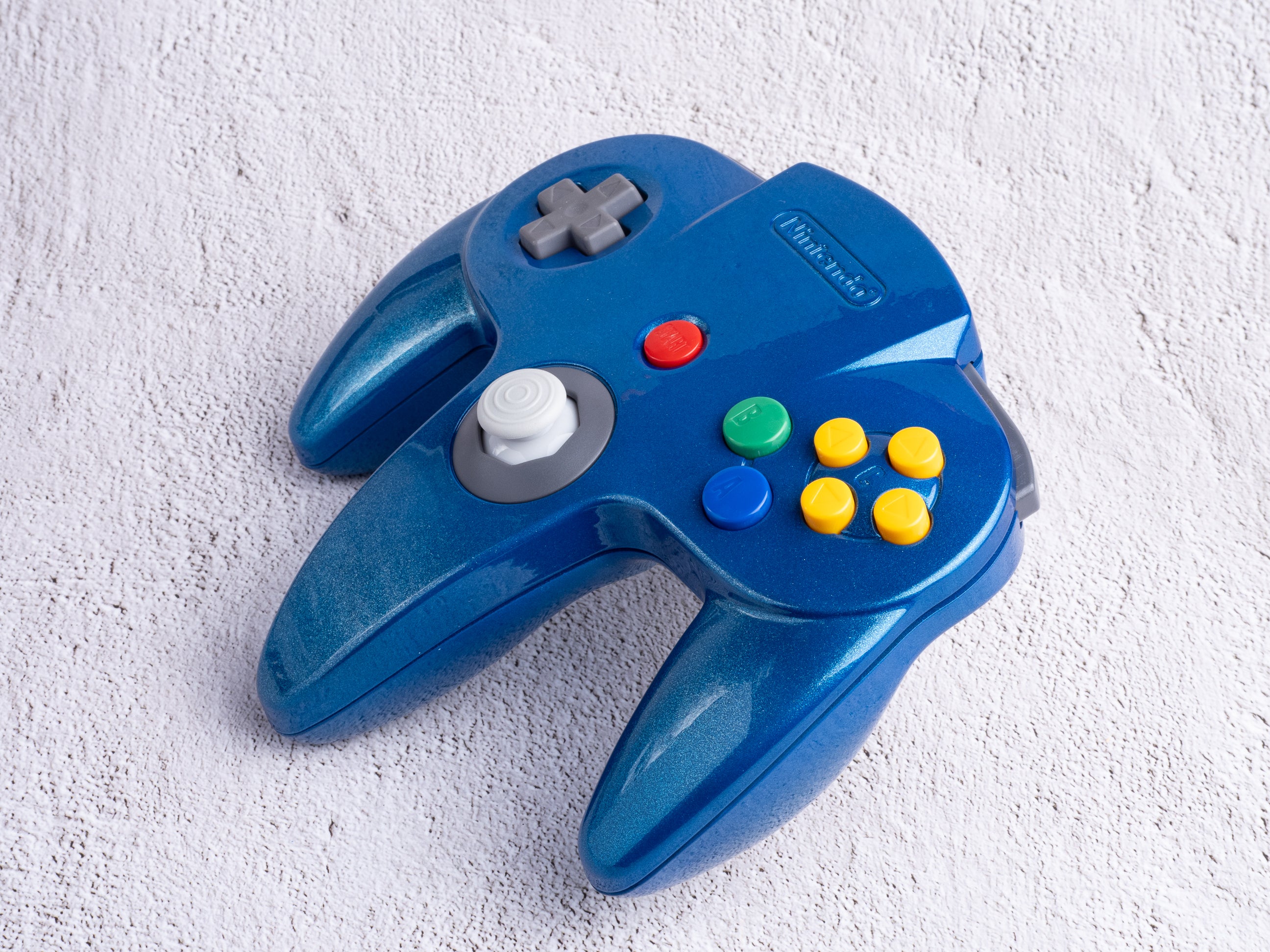 Deep Blue - Custom Painted Nintendo 64 Controller